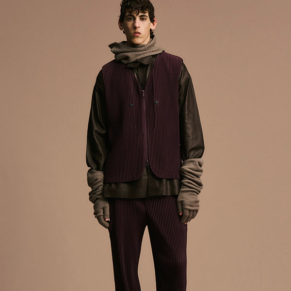 ISSEY MIYAKE MARBLE WASHI GRAY サイズ1 PLEATS PLEASE プリーツプリーズ イッセイミヤケ ISSEY MIYAKE PP51