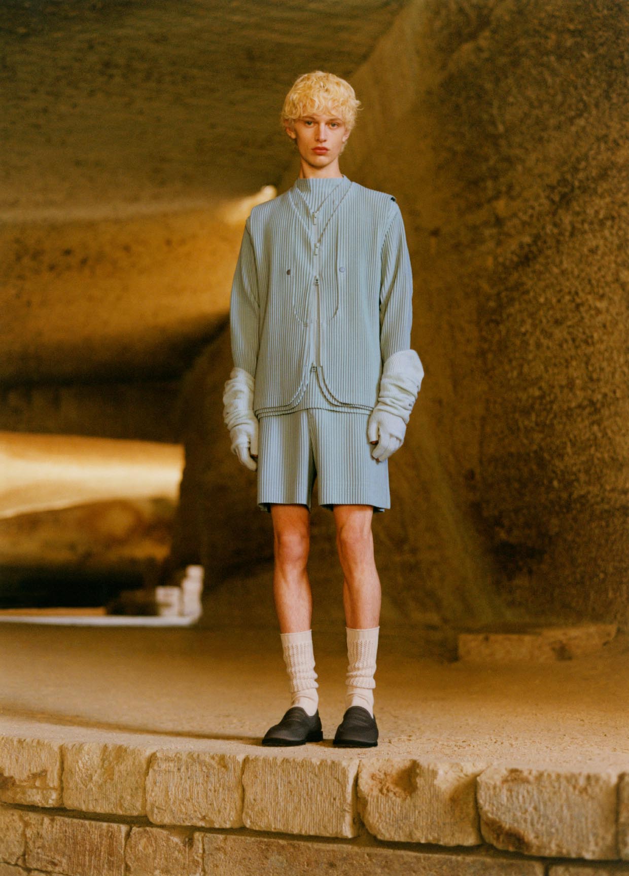 25SS HOMME PLISSE ISSEY MIYAKE ブルゾン HOMME PLISSÉ ISSEY MIYAKE AUTUMN WINTER 2025/26 コレクション 21