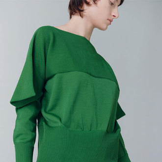 SQUARE STACK KNIT