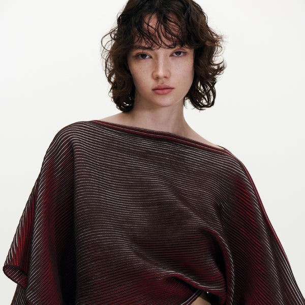 アイテムのご紹介「FACET KNIT」 – isseymiyake.com