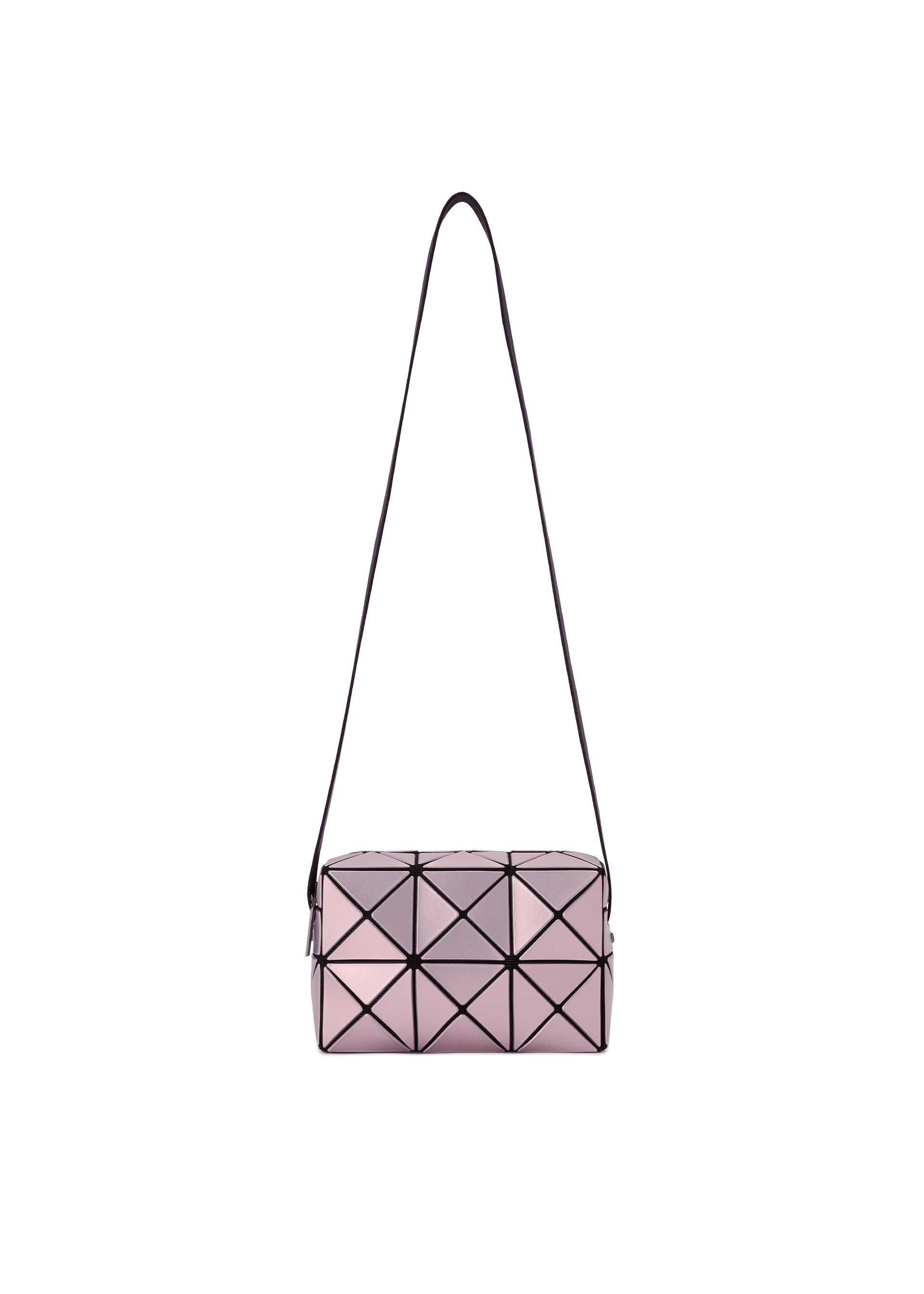 CUBOID METALLIC、バッグ&財布_ショルダーバッグ、ピンク