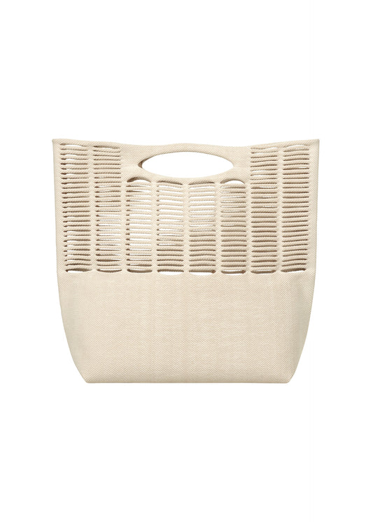 MOKKO TWILL、バッグ&財布_トートバッグ、ホワイト