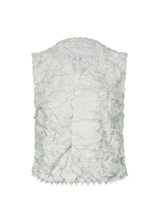 IN COAT KUMOSHIBORI、ウィメンズ_トップス_ベスト、グレー