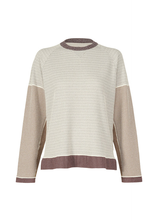 PATTERN MIX T、ウィメンズ_トップス_トップ、ホワイト