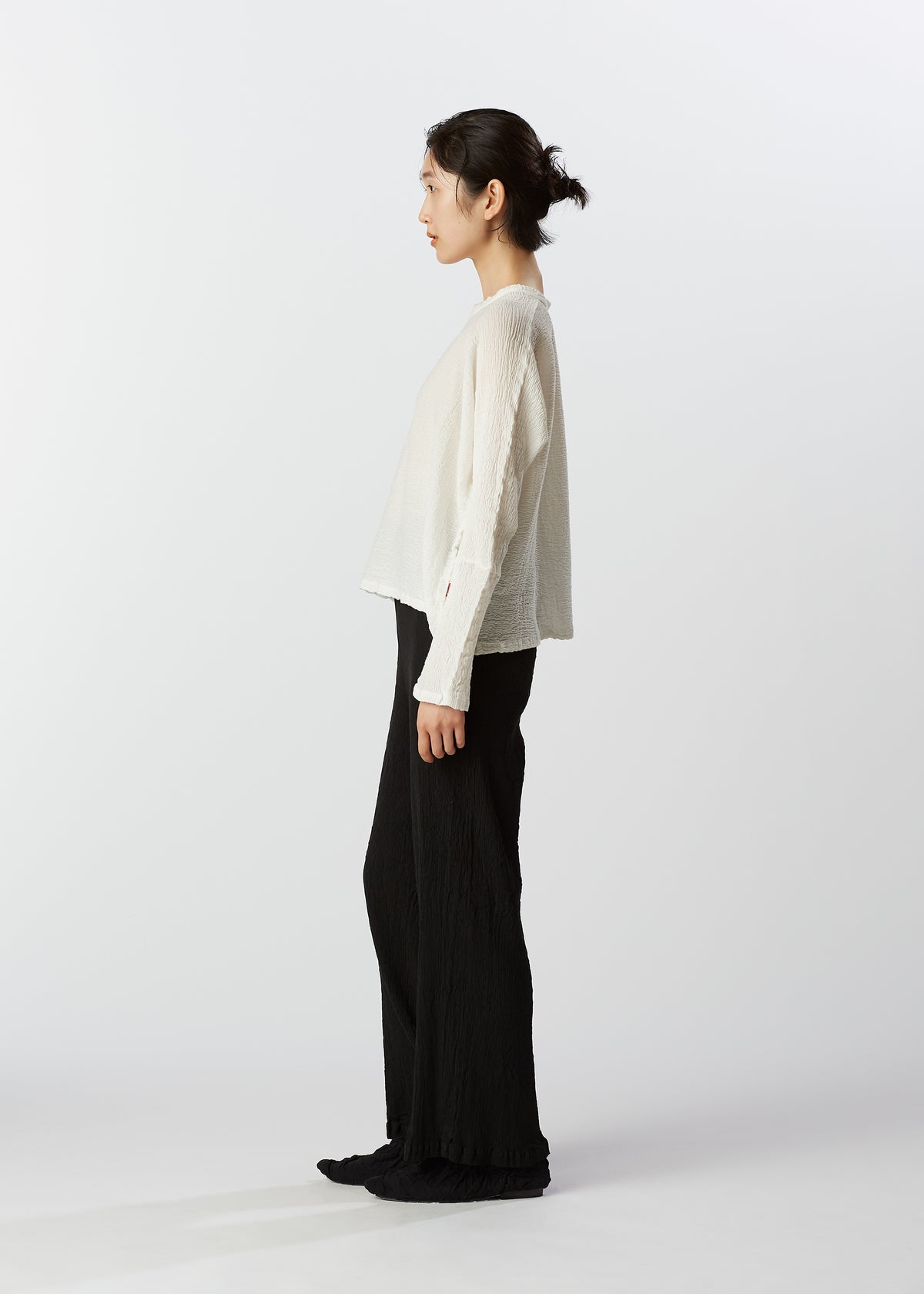 KYO CHIJIMI 2WAY、ウィメンズ_トップス_トップ、着用画像2