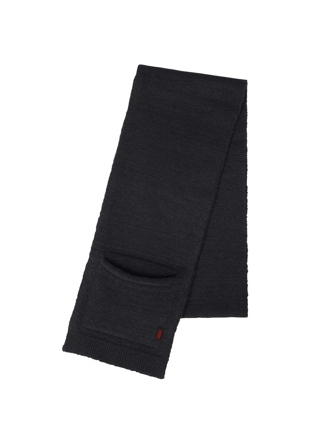 POCKET KNIT、アクセサリー&その他_ストール、ブラック