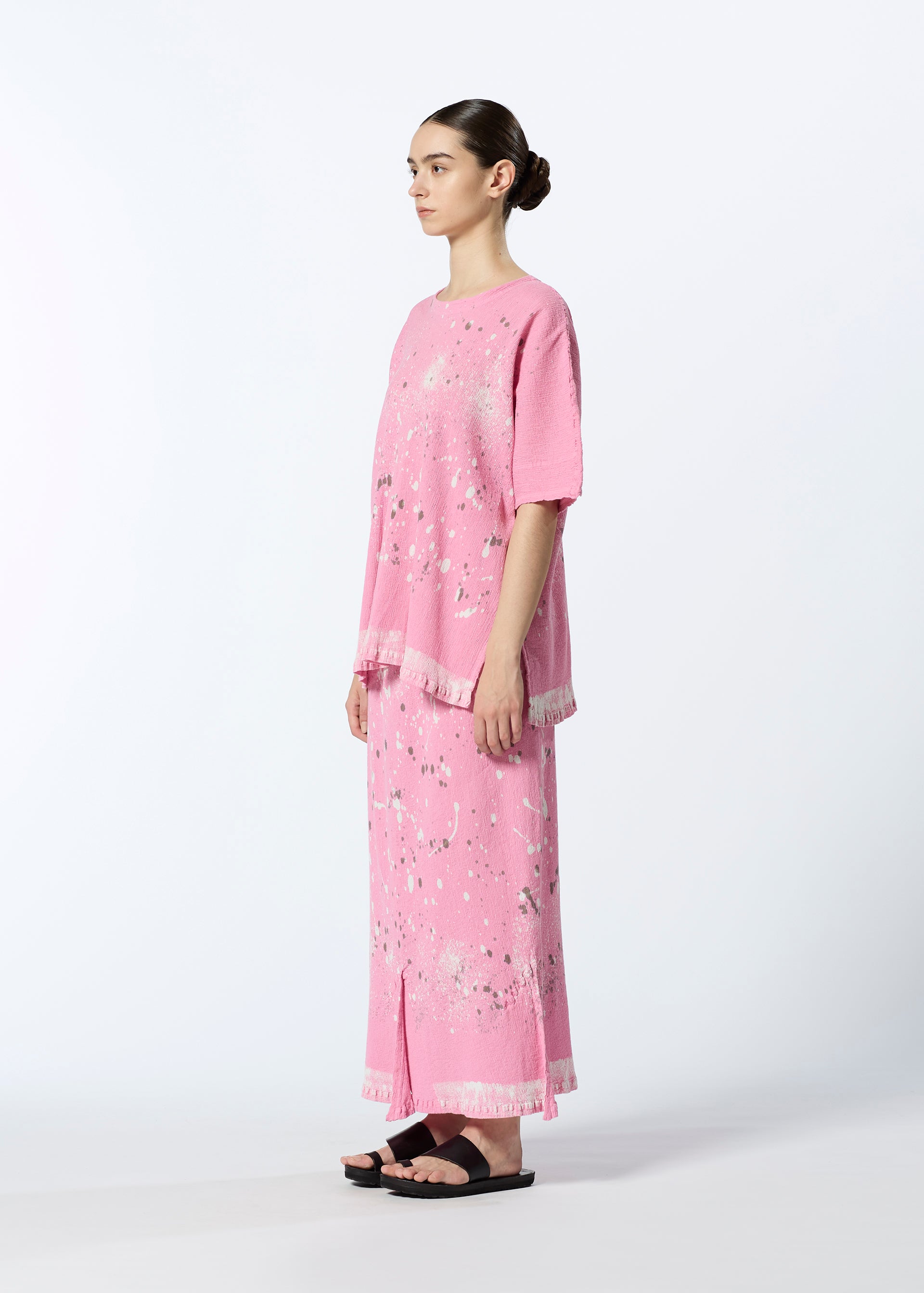 KYO CHIJIMI FRIKAKE、ウィメンズ_スカート、着用画像2