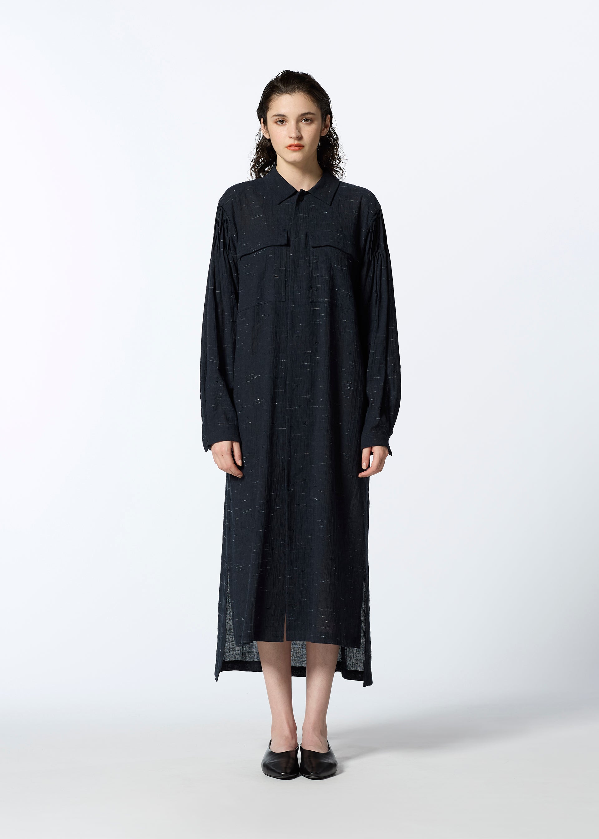 PINTUCKING、ウィメンズ_ワンピース、着用画像1