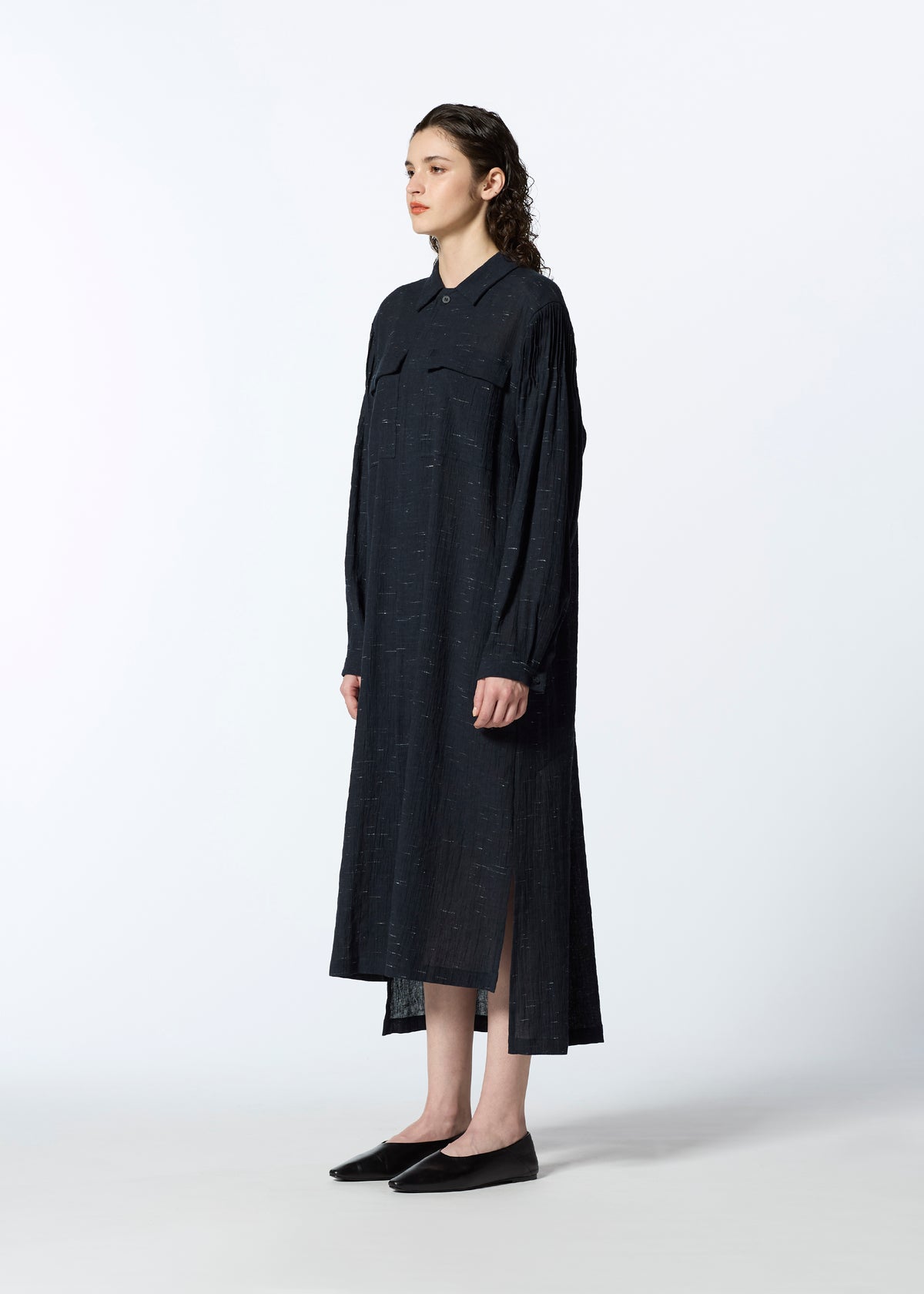 PINTUCKING、ウィメンズ_ワンピース、着用画像2