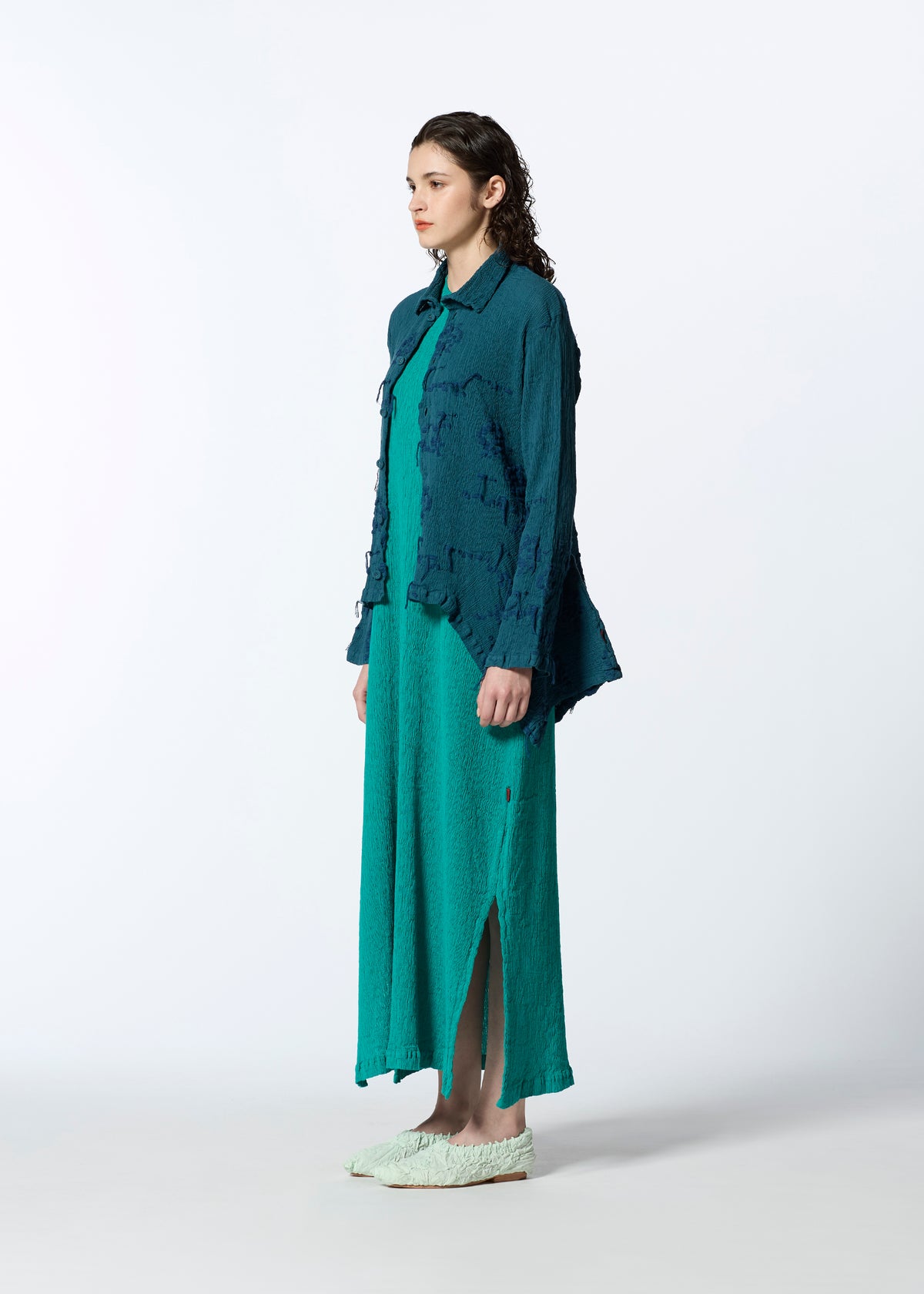 KYO CHIJIMI CUT LOOP、ウィメンズ_トップス_トップ、着用画像2