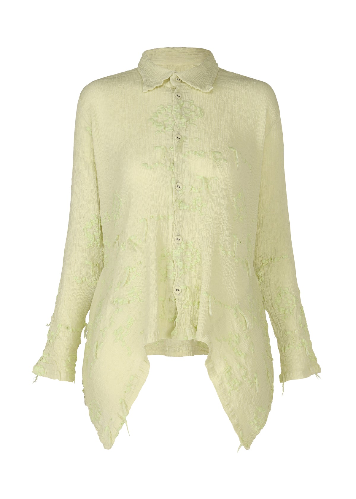 KYO CHIJIMI CUT LOOP、ウィメンズ_トップス_トップ、イエロー