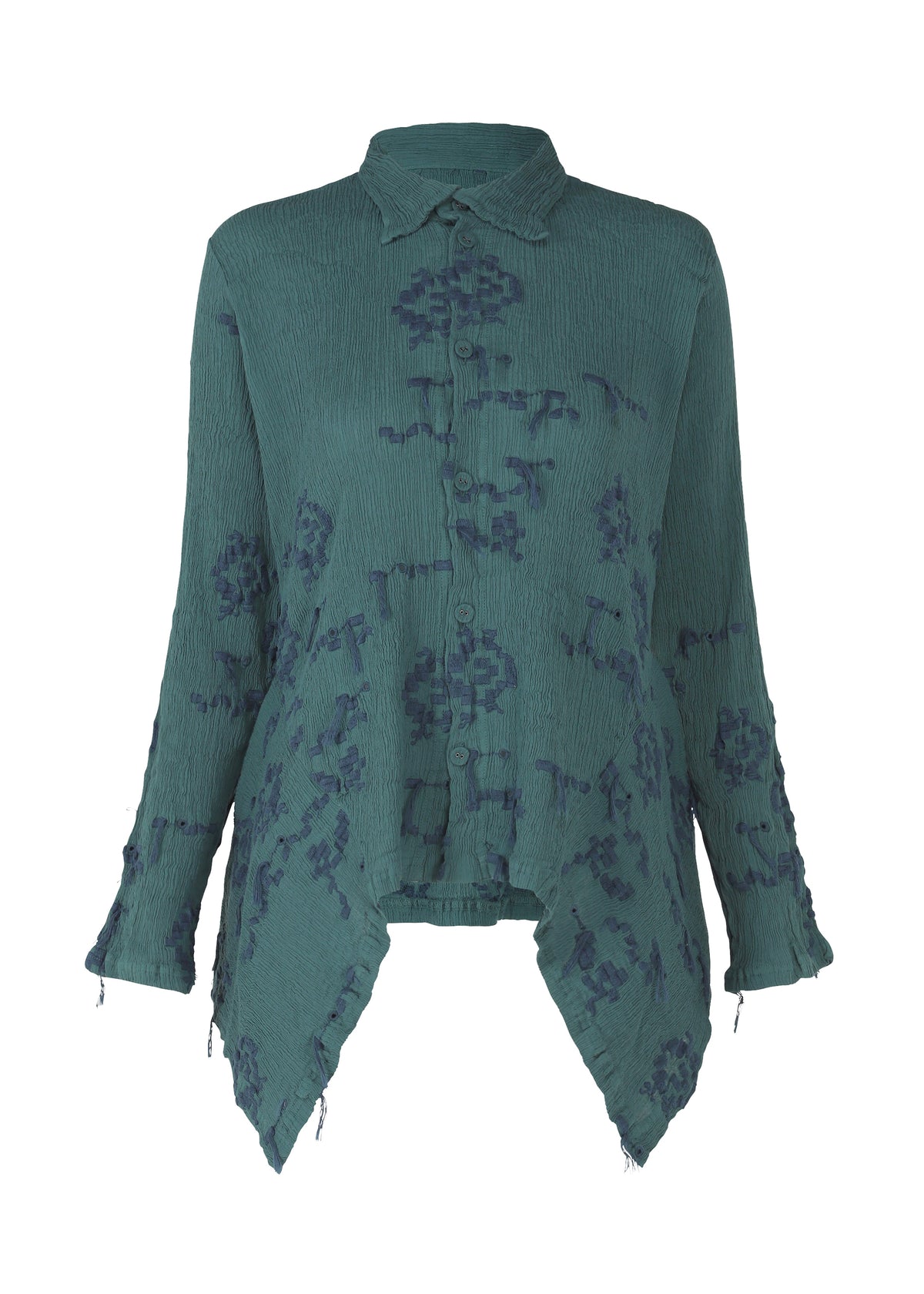 KYO CHIJIMI CUT LOOP、ウィメンズ_トップス_トップ、グリーン