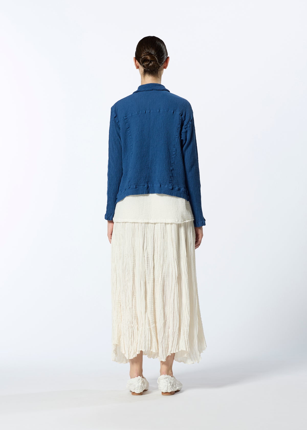 KYO CHIJIMI 2WAY、ウィメンズ_トップス_カーディガン、着用画像3
