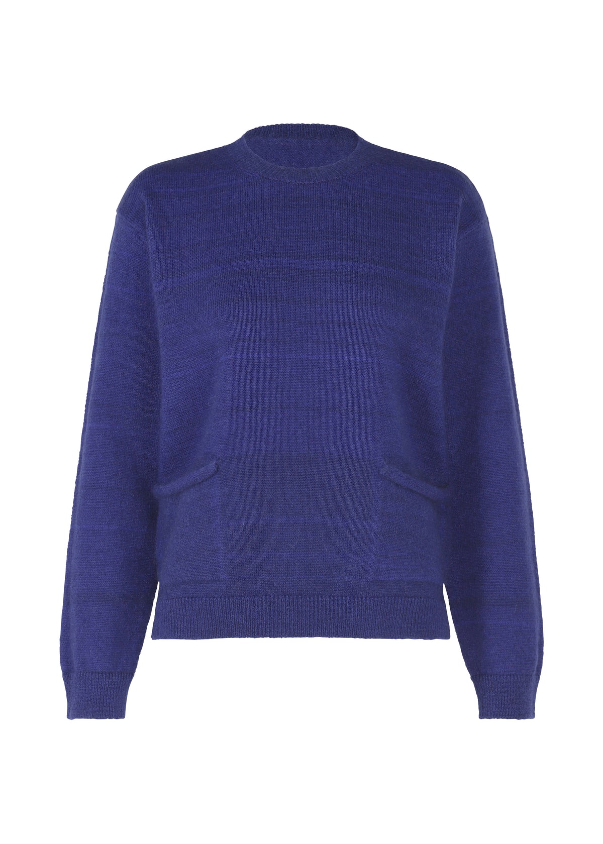 POCKET KNIT、ウィメンズ_トップス_トップ、ブルー