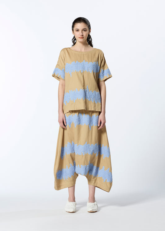 WAVY BORDER、ウィメンズ_トップス_トップ、着用画像1