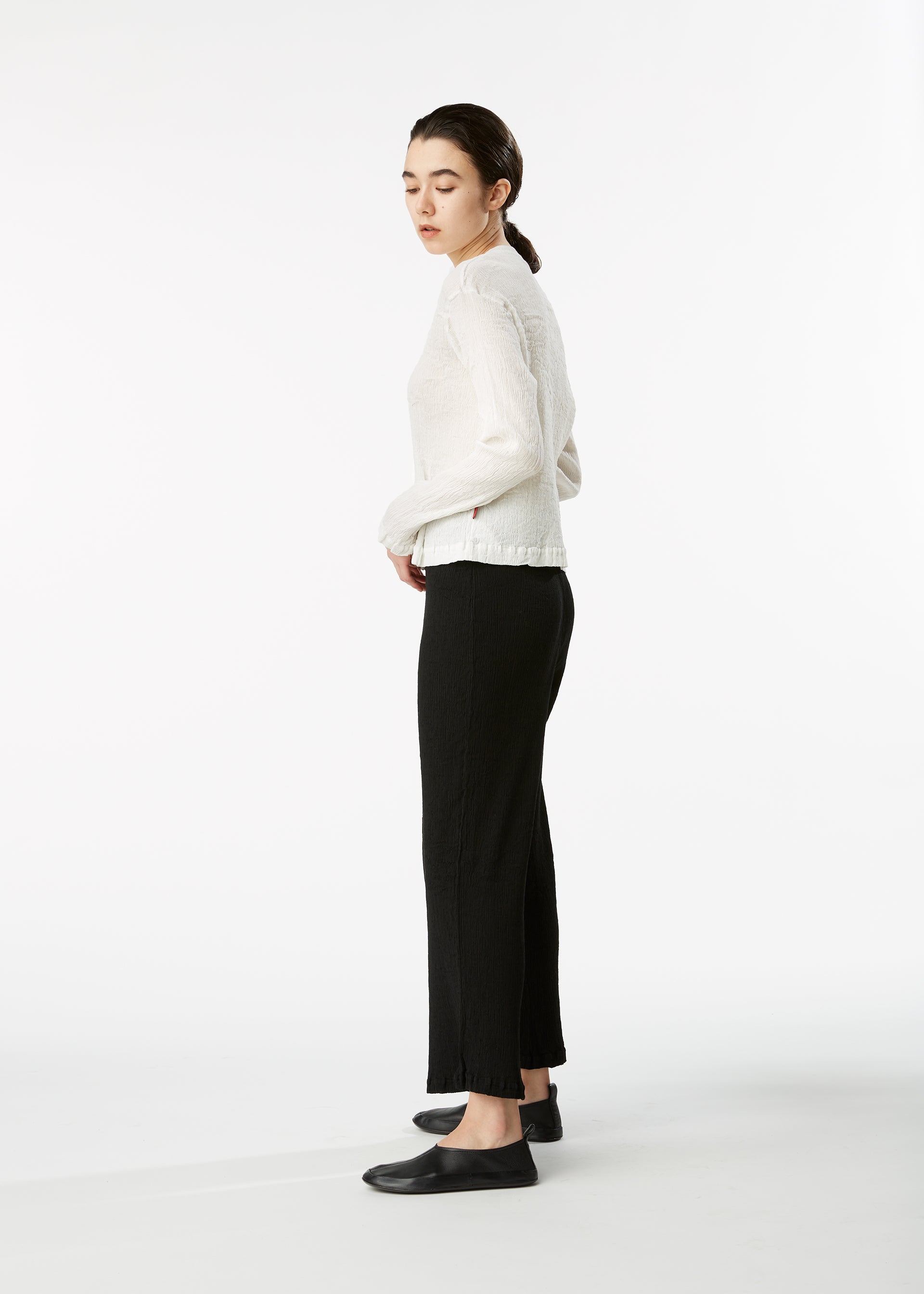 KYO CHIJIMI BASIC、ウィメンズ_トップス_カーディガン、着用画像2