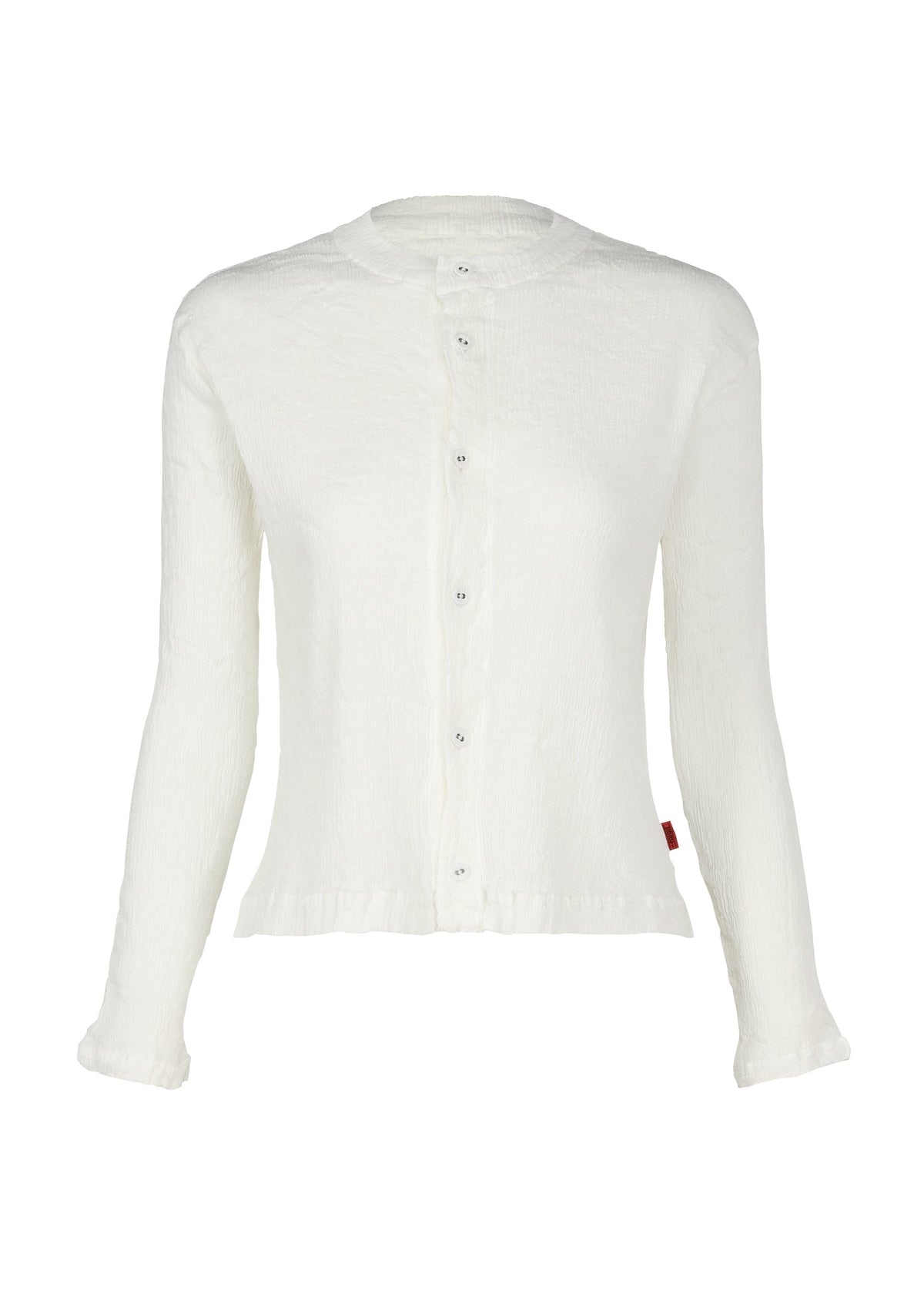 KYO CHIJIMI BASIC、ウィメンズ_トップス_カーディガン、ホワイト