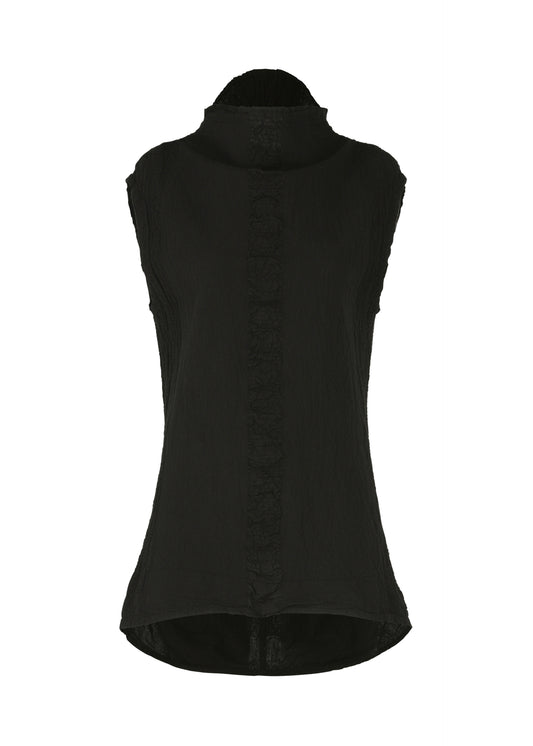 TENMOKU COTTON、ウィメンズ_トップス_トップ、ブラック