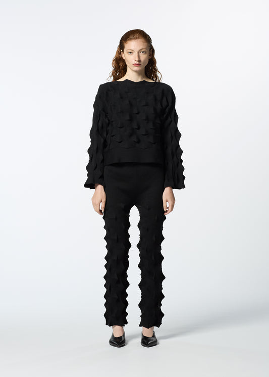 ZIG ZAG KNIT、ウィメンズ_パンツ、着用画像1