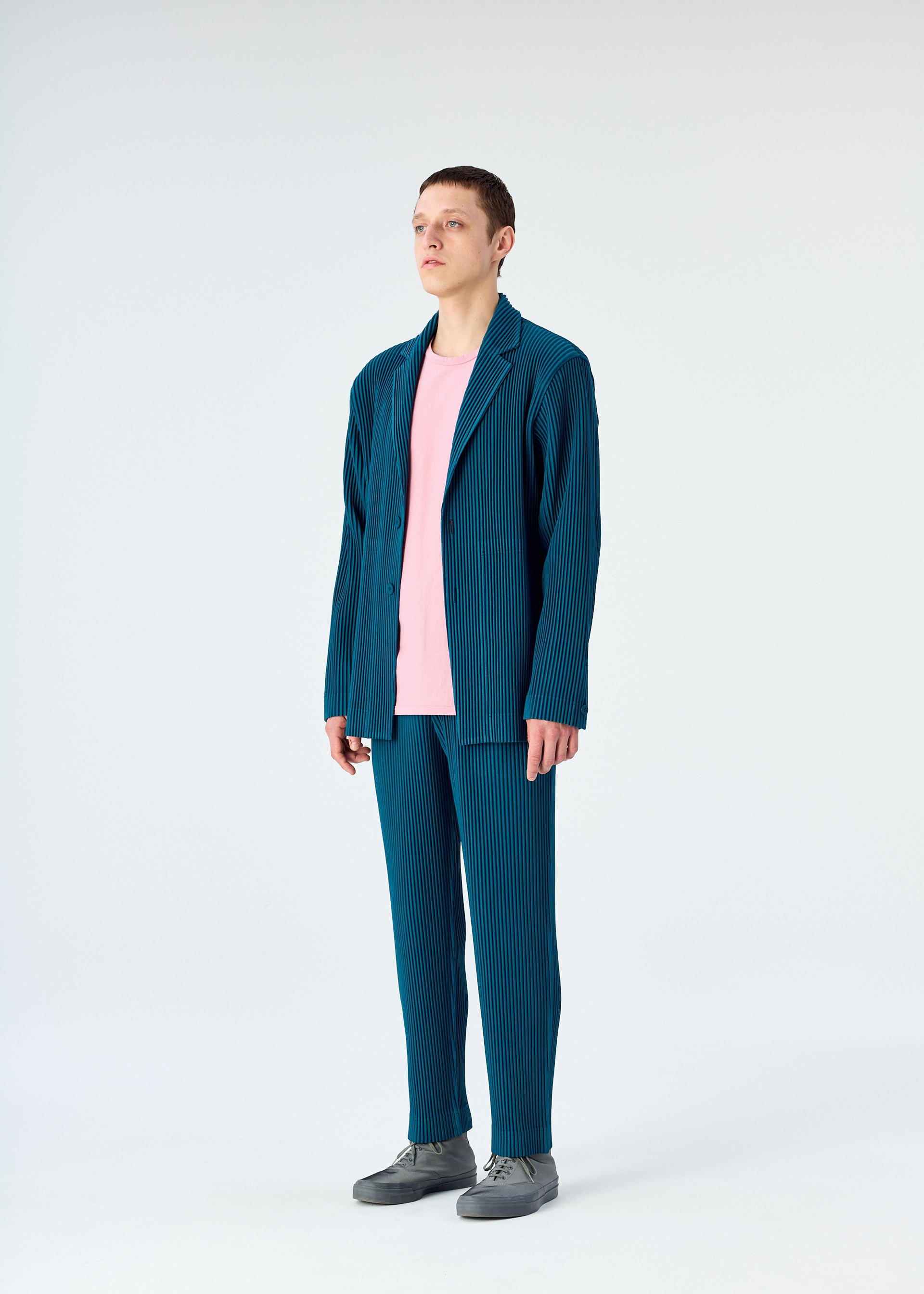 TAILORED PLEATS 2、メンズ_ジャケット&コート_ジャケット&ブルゾン、着用画像2