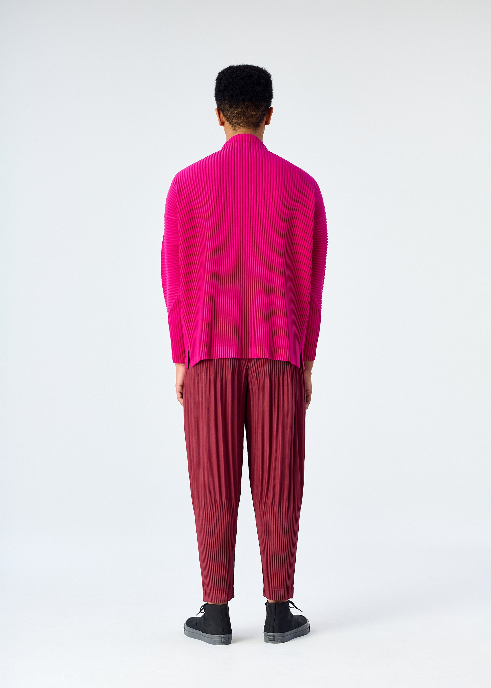 COLOR PLEATS、メンズ_パンツ、着用画像3