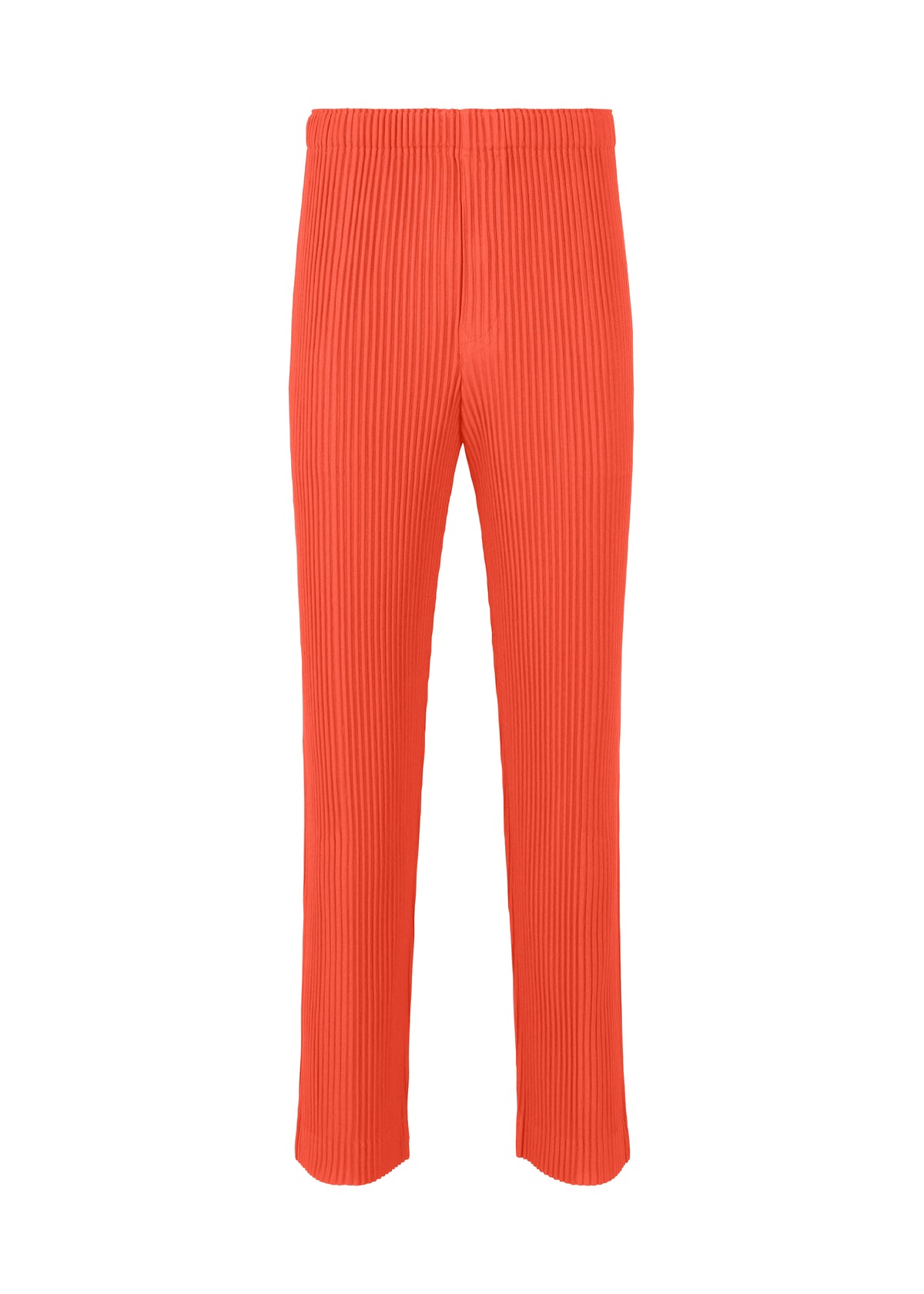 PLEATS BOTTOMS 1、メンズ_パンツ、レッド