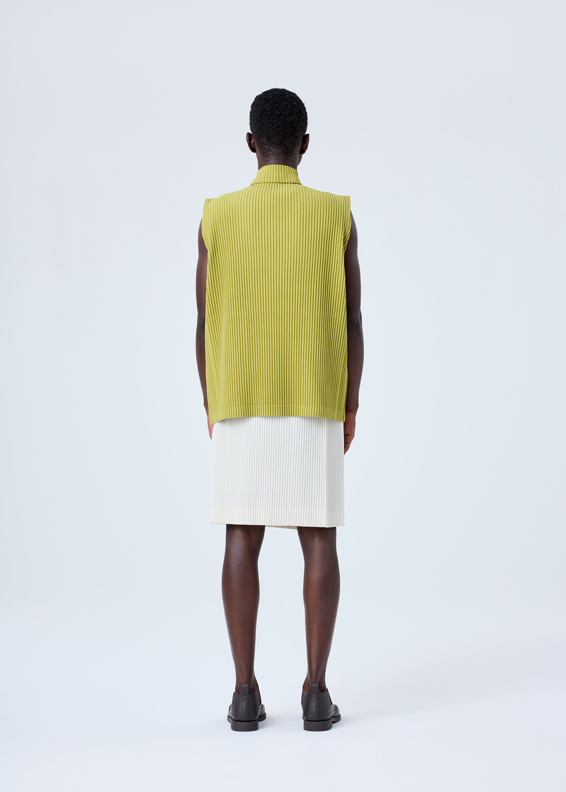PLEATS BOTTOMS 2、メンズ_スカート、着用画像3