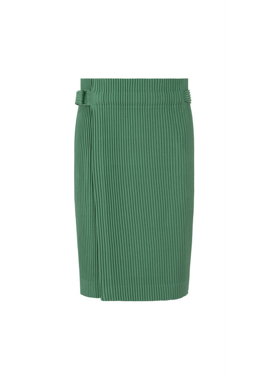 PLEATS BOTTOMS 2、メンズ_スカート、カーキ