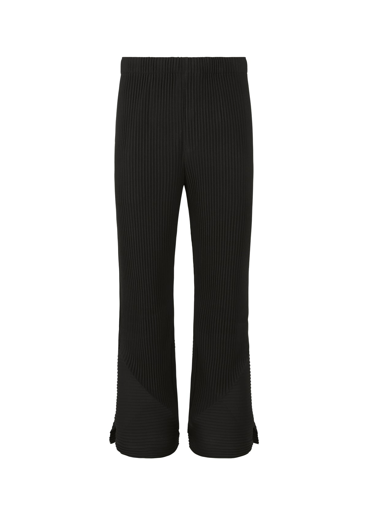 PLEATS BOTTOMS 2、メンズ_パンツ、ブラック
