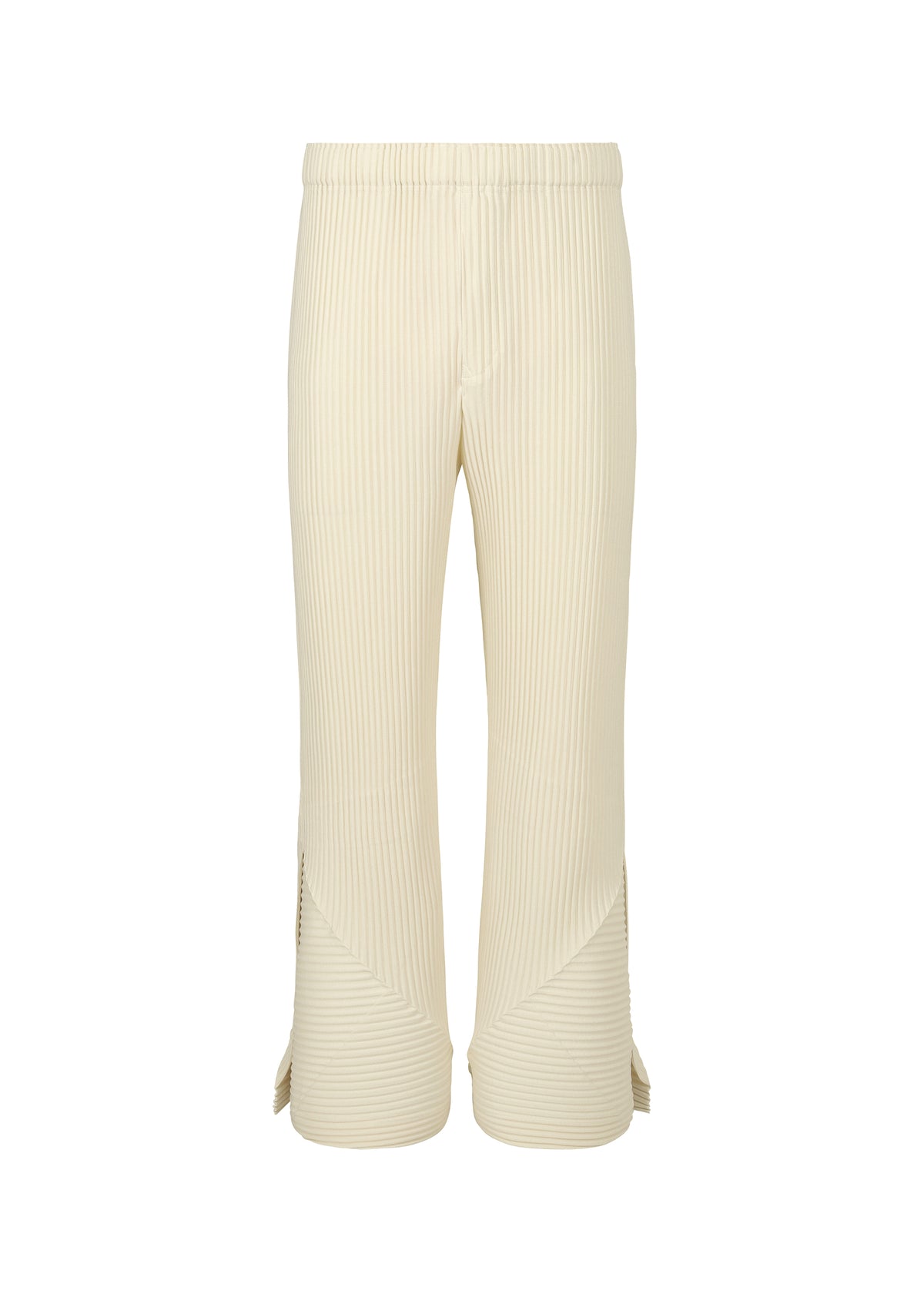 PLEATS BOTTOMS 2、メンズ_パンツ、ベージュ