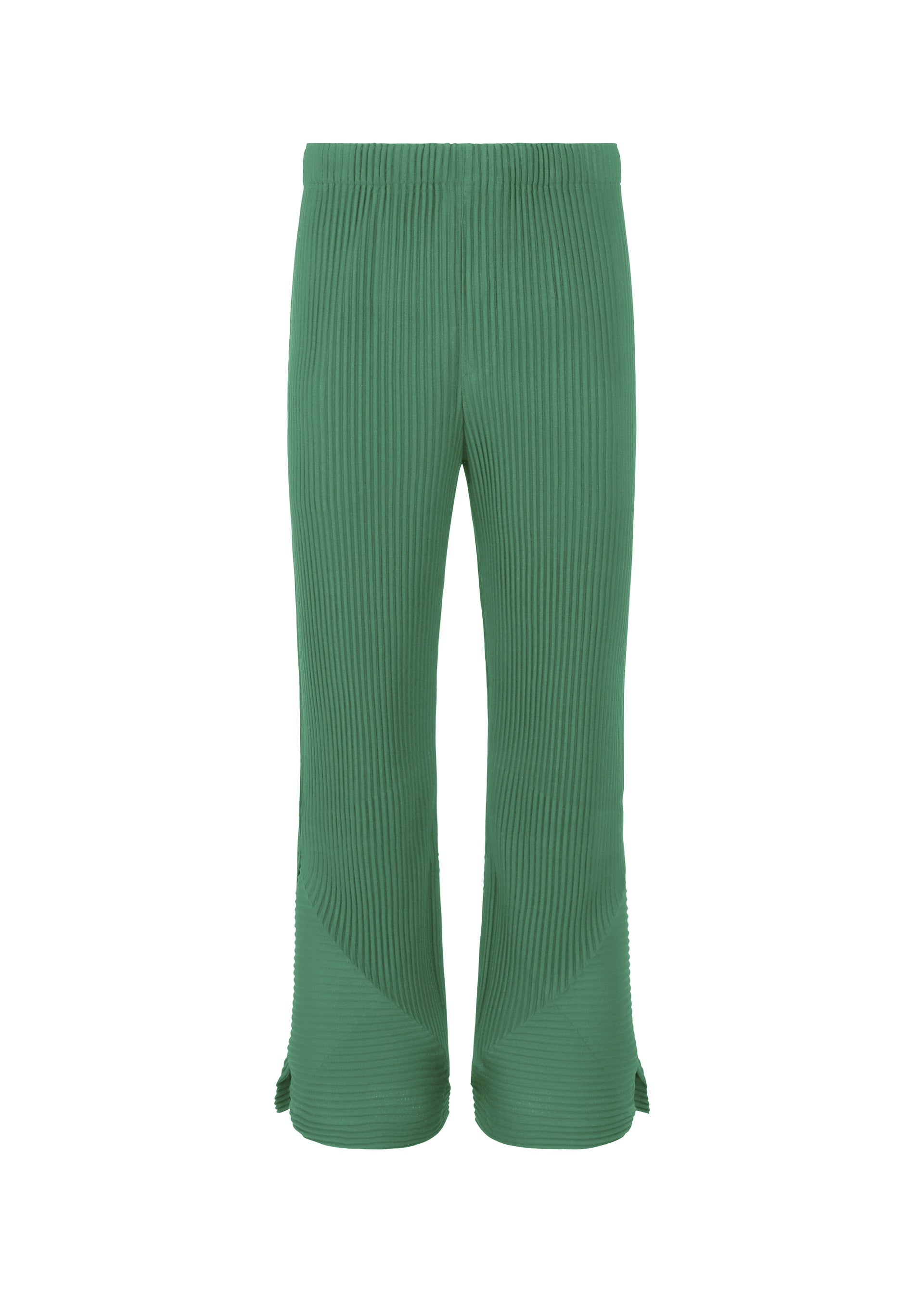 PLEATS BOTTOMS 2、メンズ_パンツ、カーキ