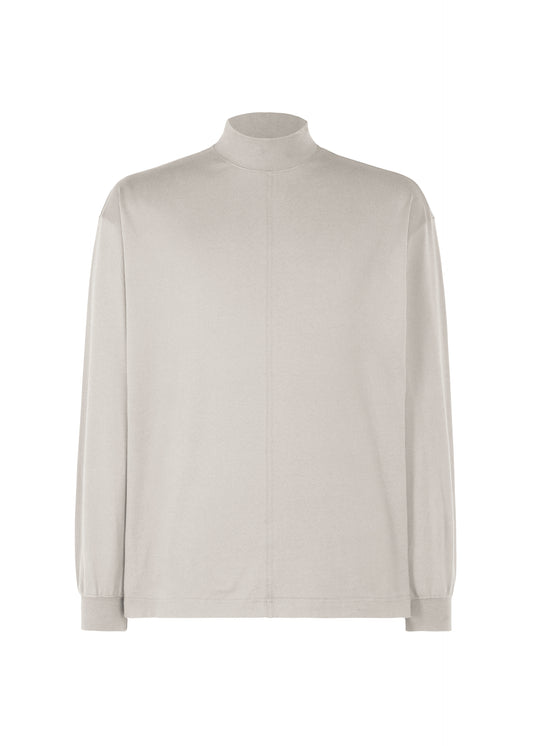 Black Turtleneck Top、メンズ_トップス_トップ、グレー
