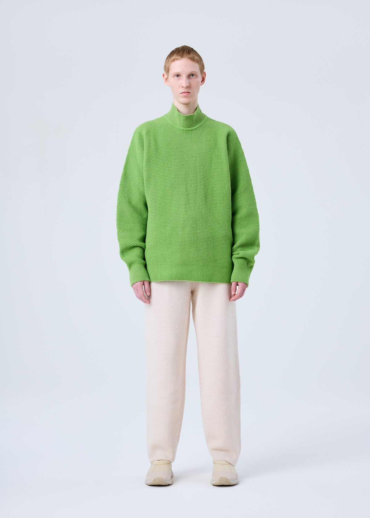 RUSTIC KNIT、メンズ_ニット、着用画像1