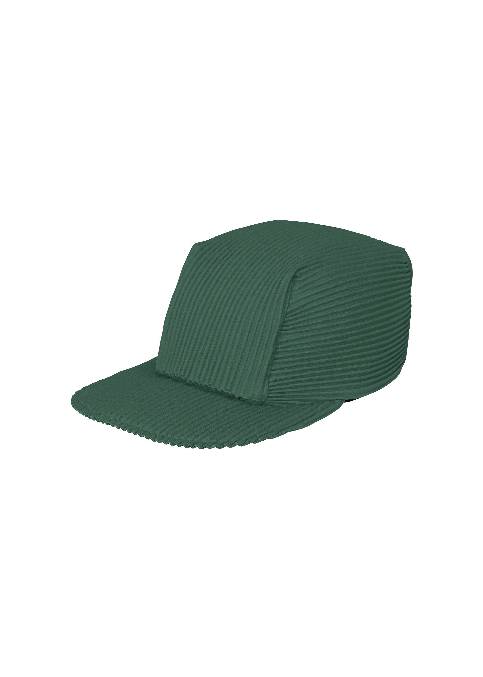 PLEATS CAP、アクセサリー&その他_帽子、カーキ