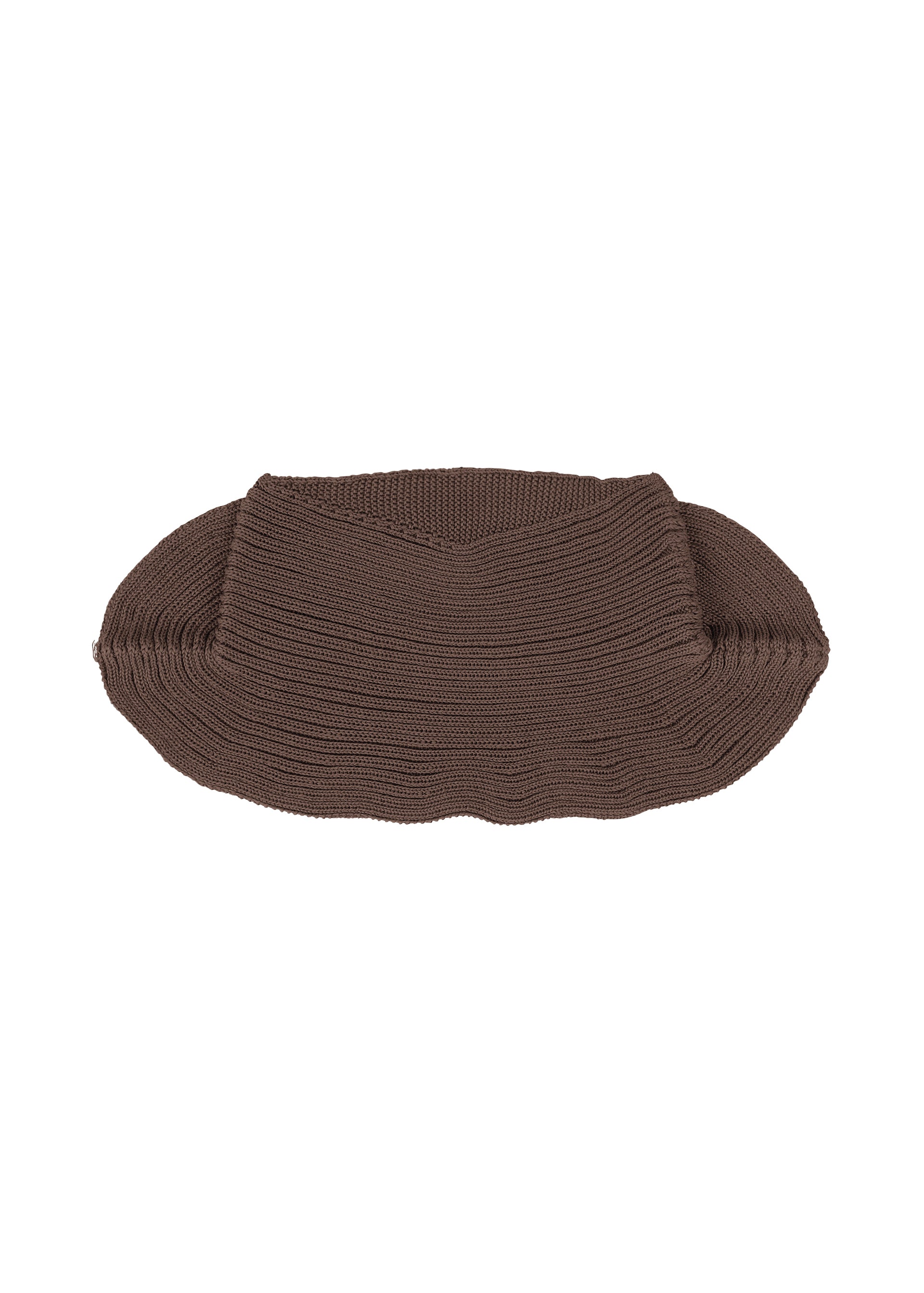 BEANIE SCARF、メンズ_ニット、ブラウン