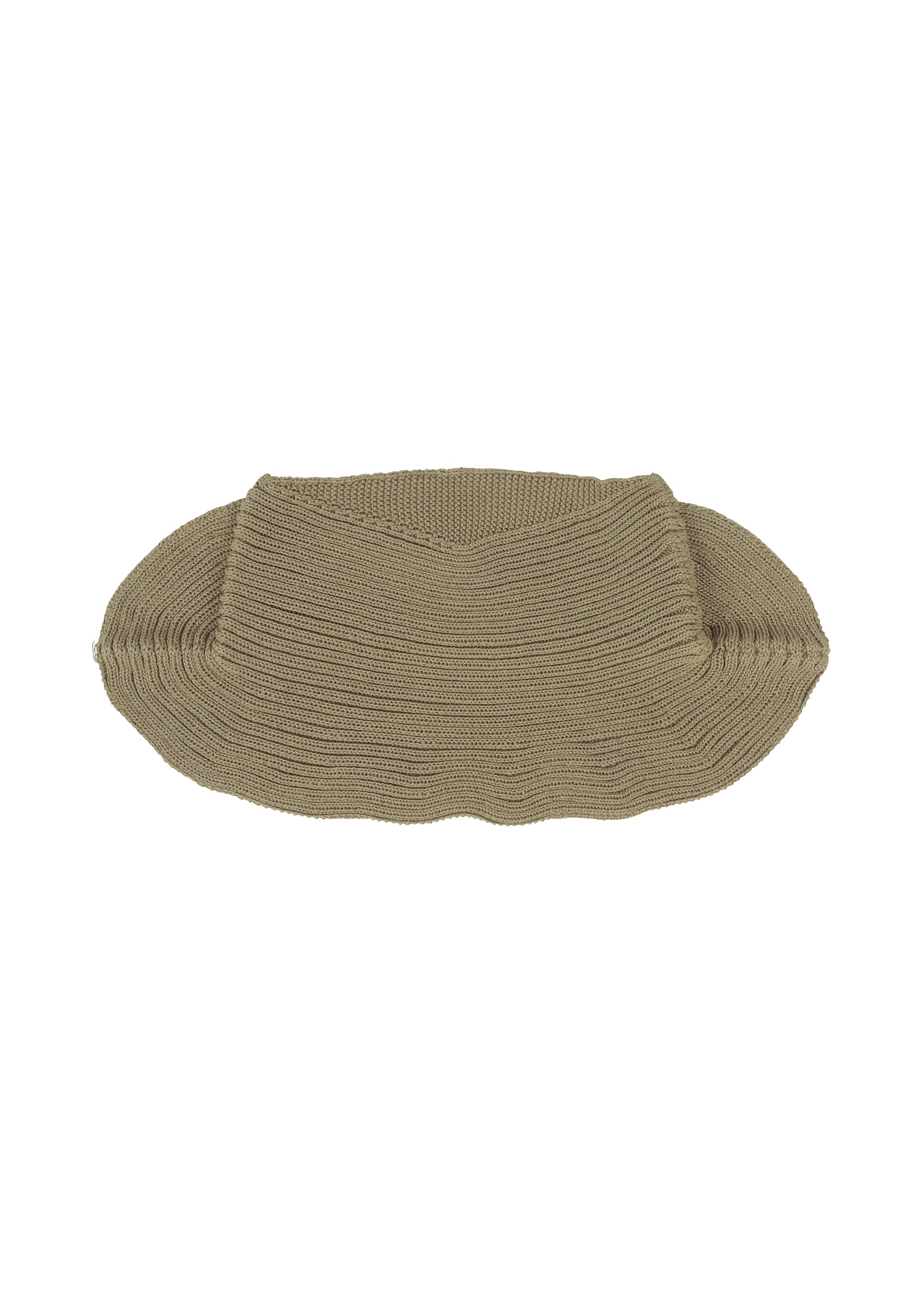 BEANIE SCARF、メンズ_ニット、カーキ