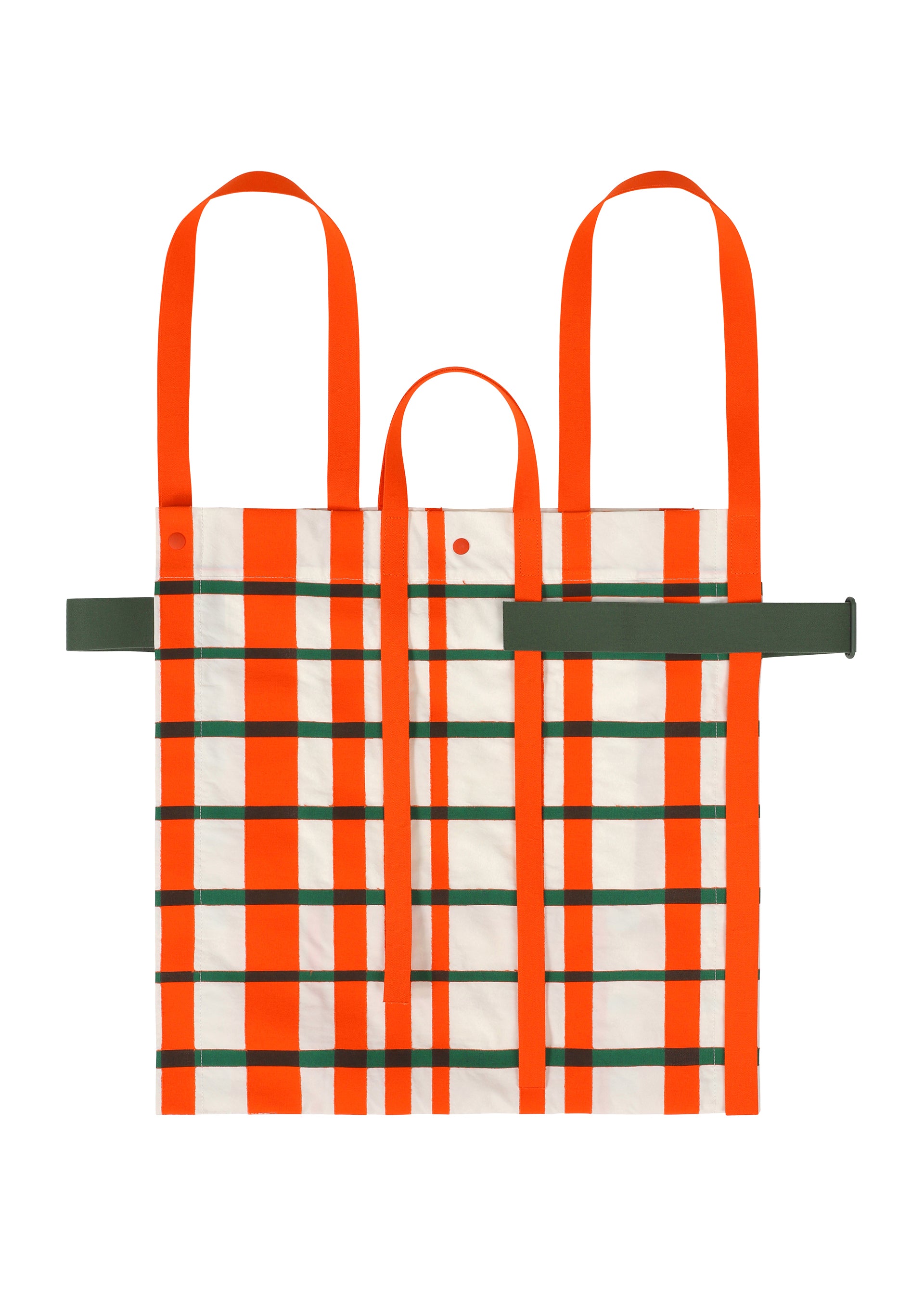 WINDSWEPT PLAID BAG、バッグ&財布_トートバッグ、ディテール画像1