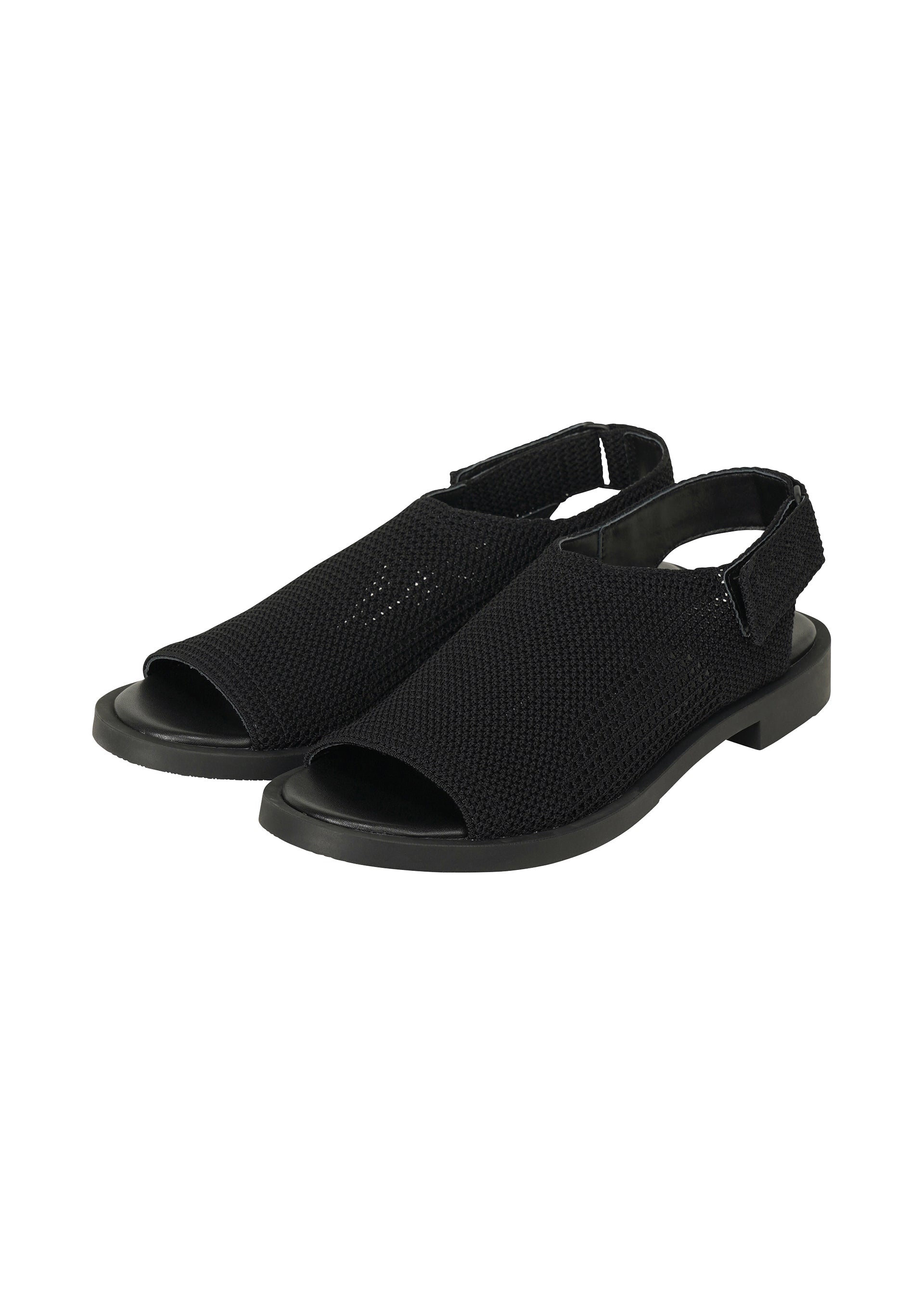MESH SANDALS、アクセサリー&その他_レッグウェア&シューズ、ブラック