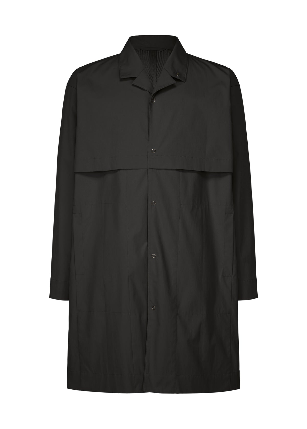 PACKABLE SHIRT、メンズ_トップス_シャツ、ブラック