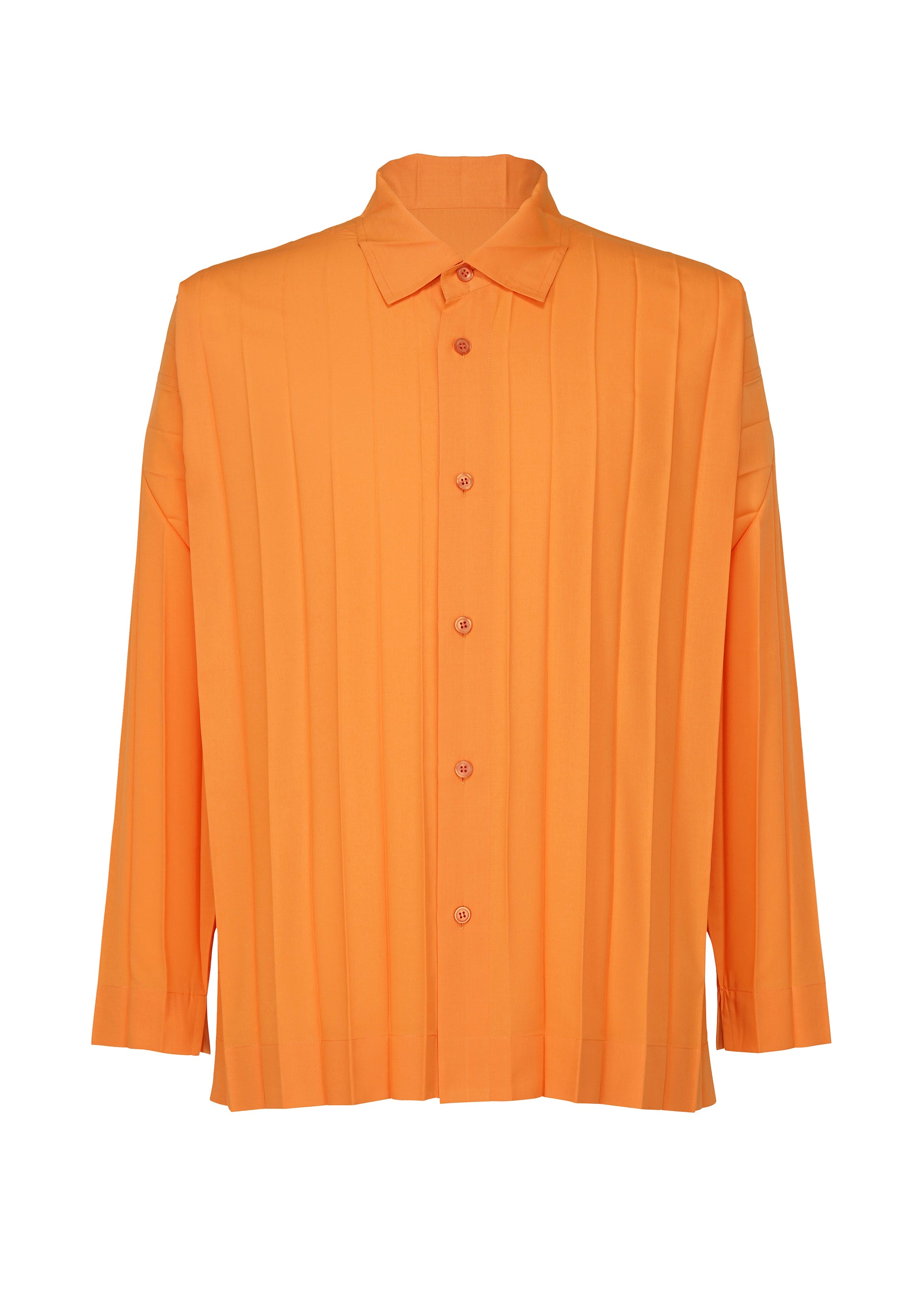 EDGE SHIRT、メンズ_トップス_シャツ、オレンジ