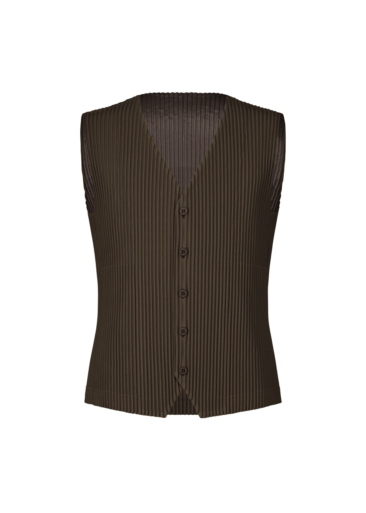 TAILORED PLEATS 2、メンズ_トップス_ベスト、ブラウン