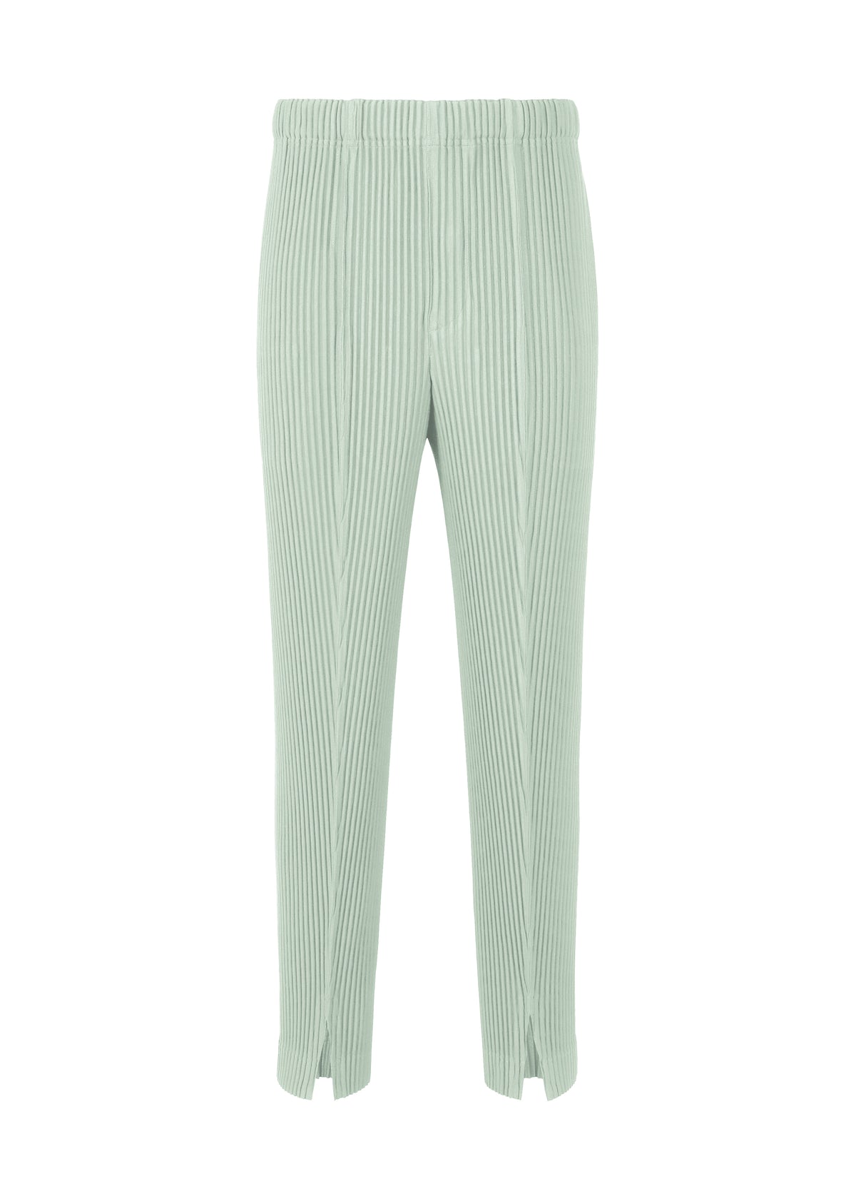 PLEATS BOTTOMS 2、メンズ_パンツ、グリーン