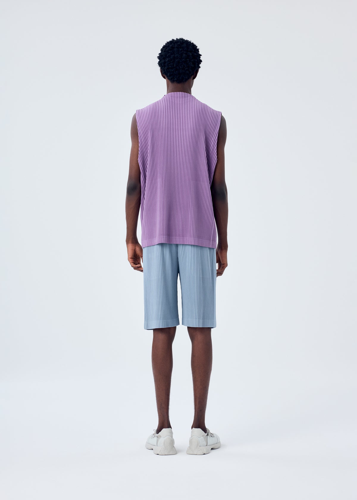 COLOR PLEATS、メンズ_パンツ、着用画像3