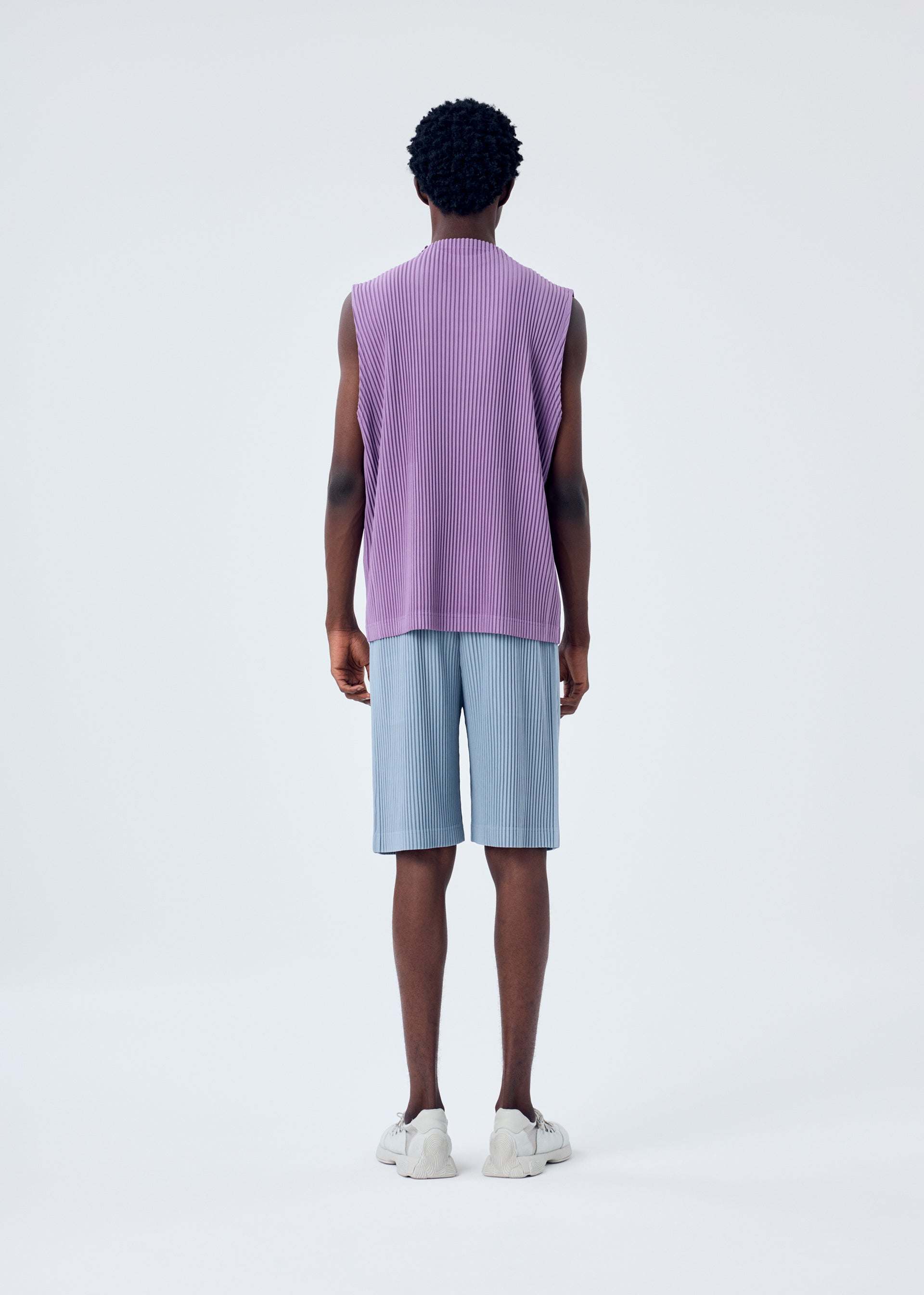 COLOR PLEATS、メンズ_パンツ、着用画像3