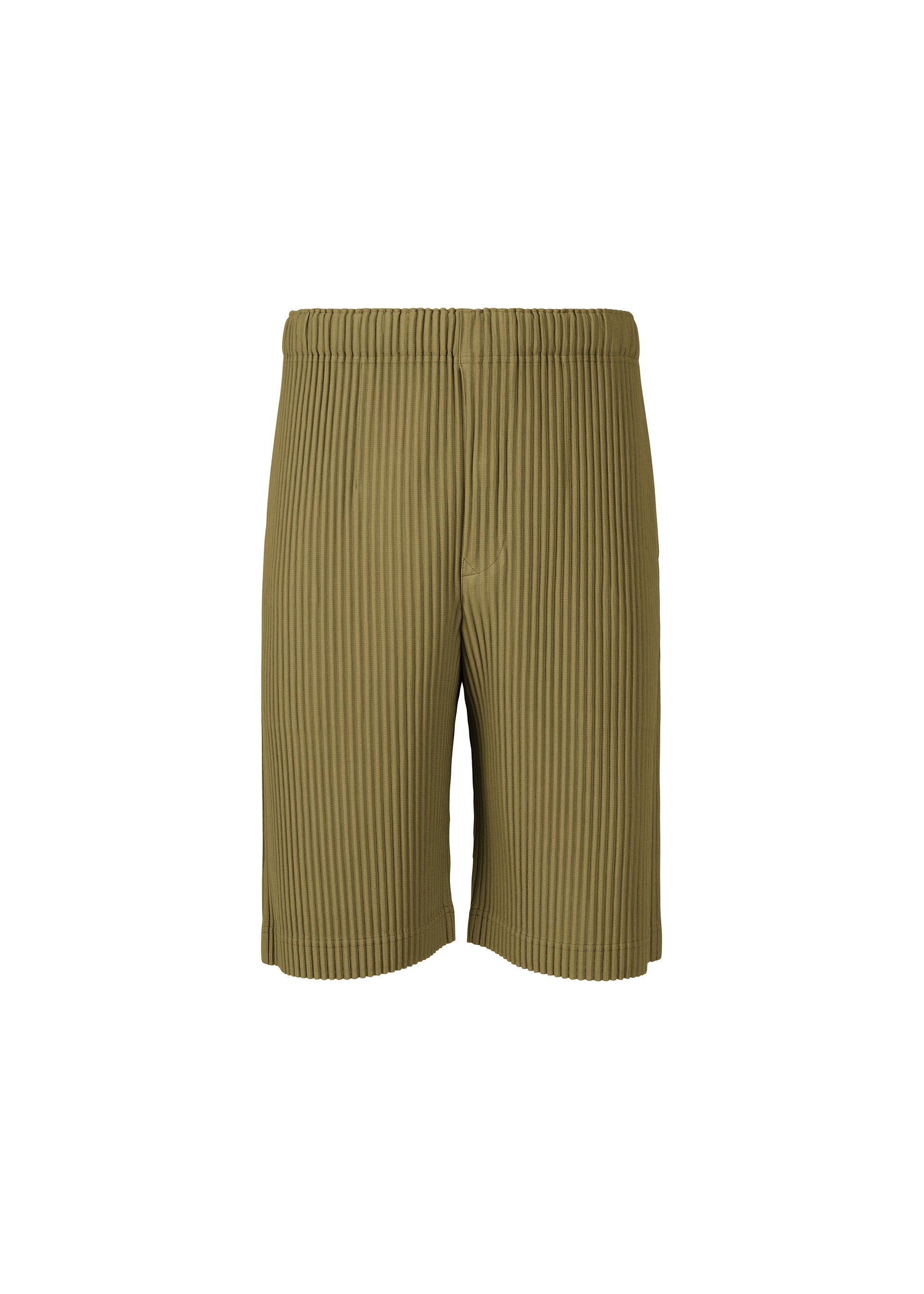 COLOR PLEATS、メンズ_パンツ、カーキ