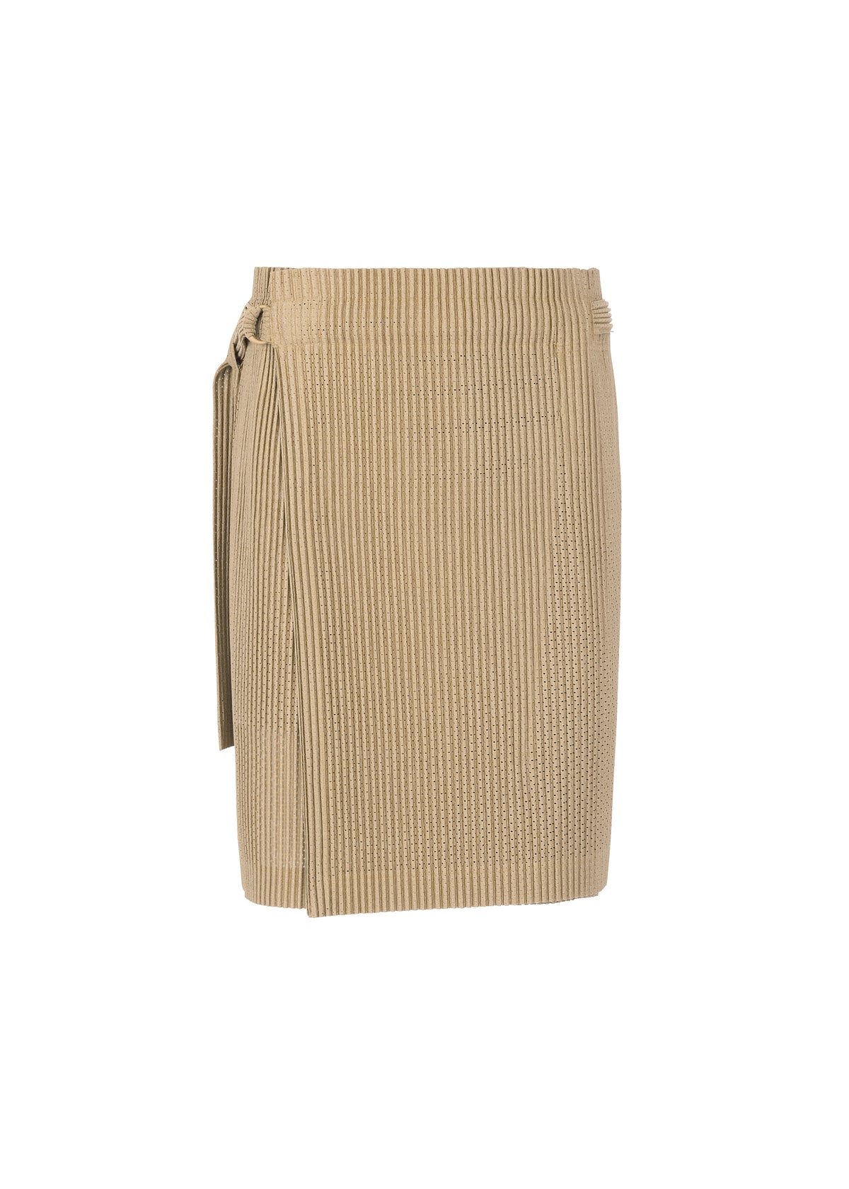 LIGHT MESH、メンズ_スカート、ベージュ