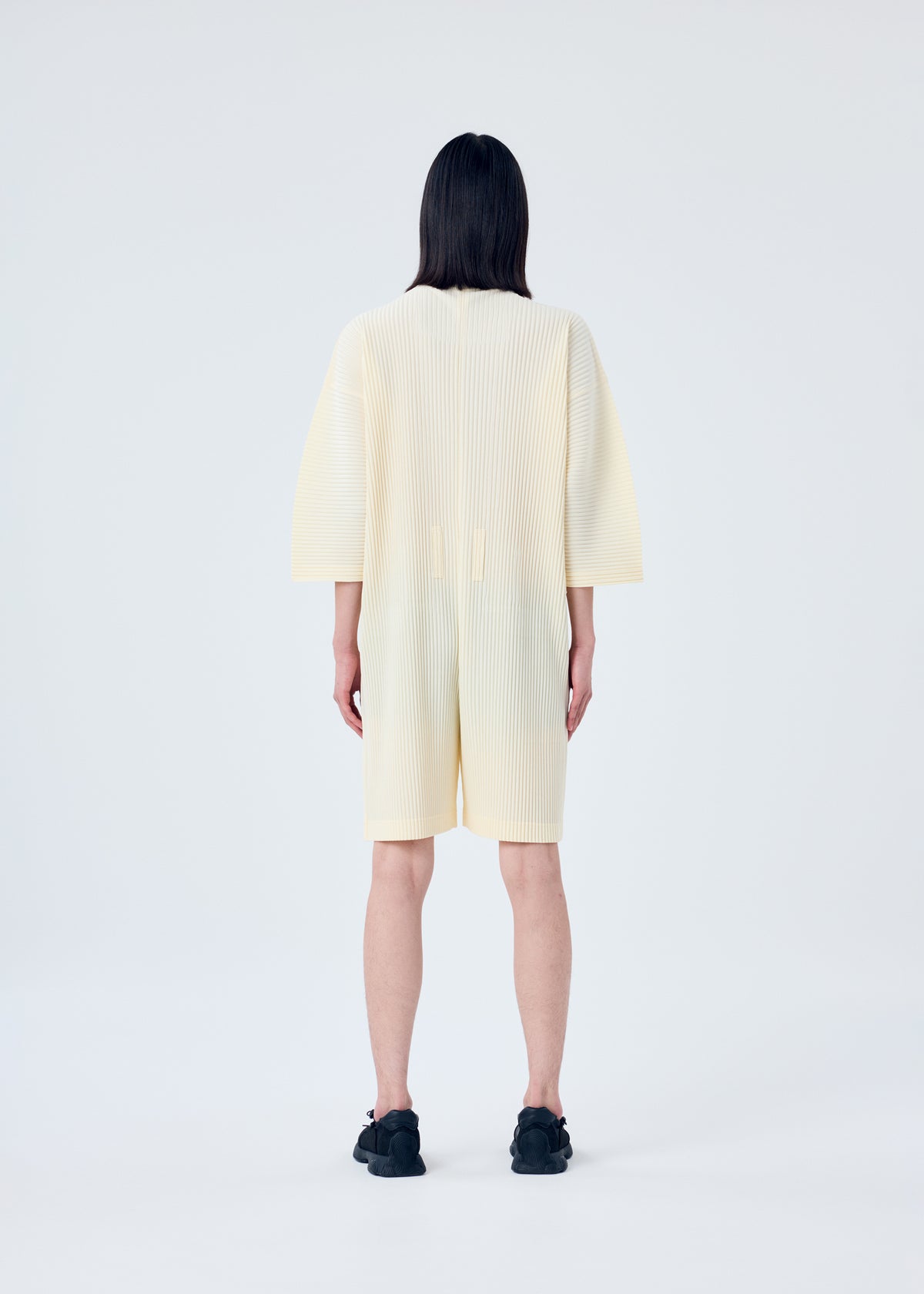 PLEATS BOTTOMS 3、メンズ_ジャンプスーツ、着用画像3