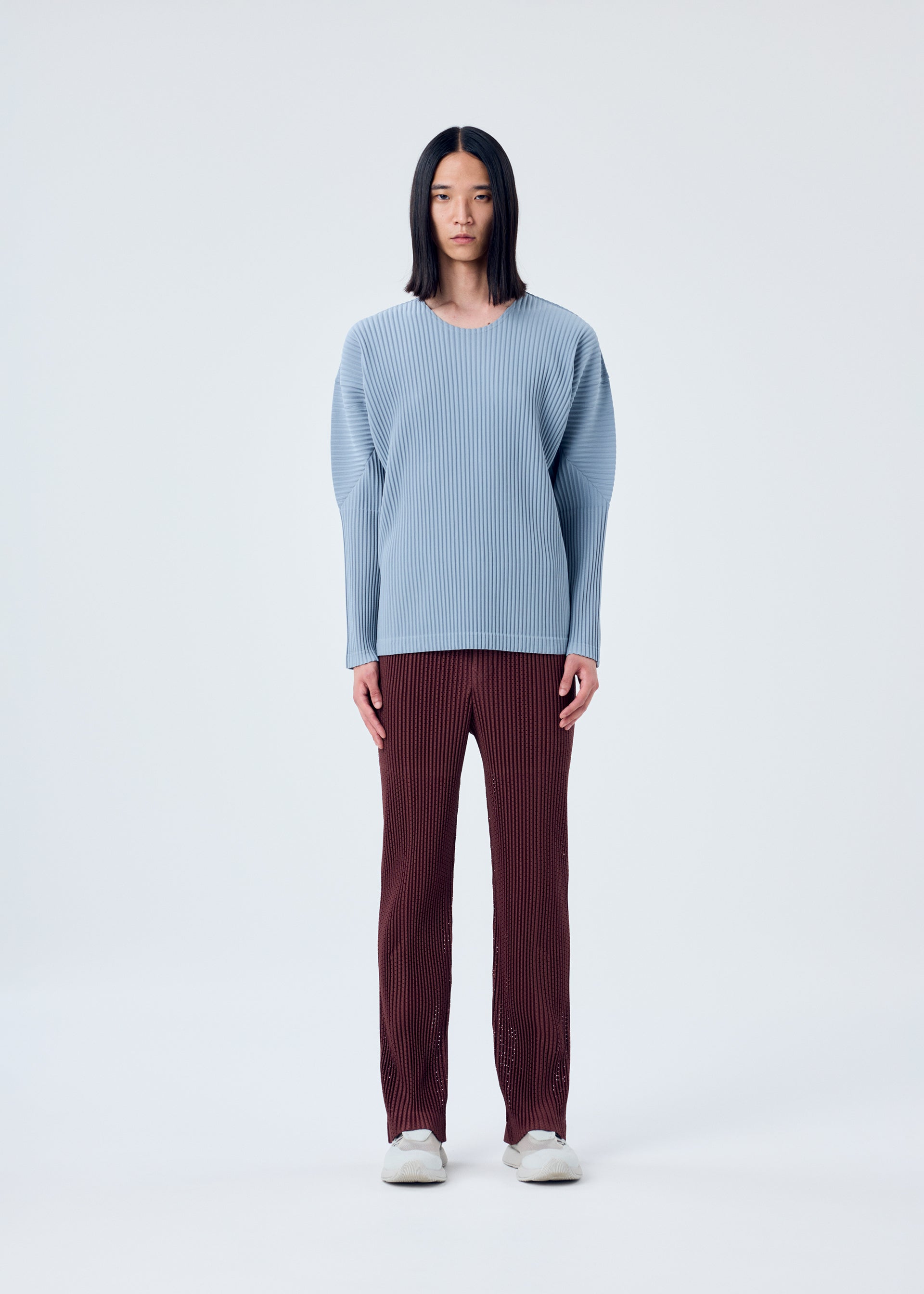 COLOR PLEATS、メンズ_トップス_トップ、着用画像1