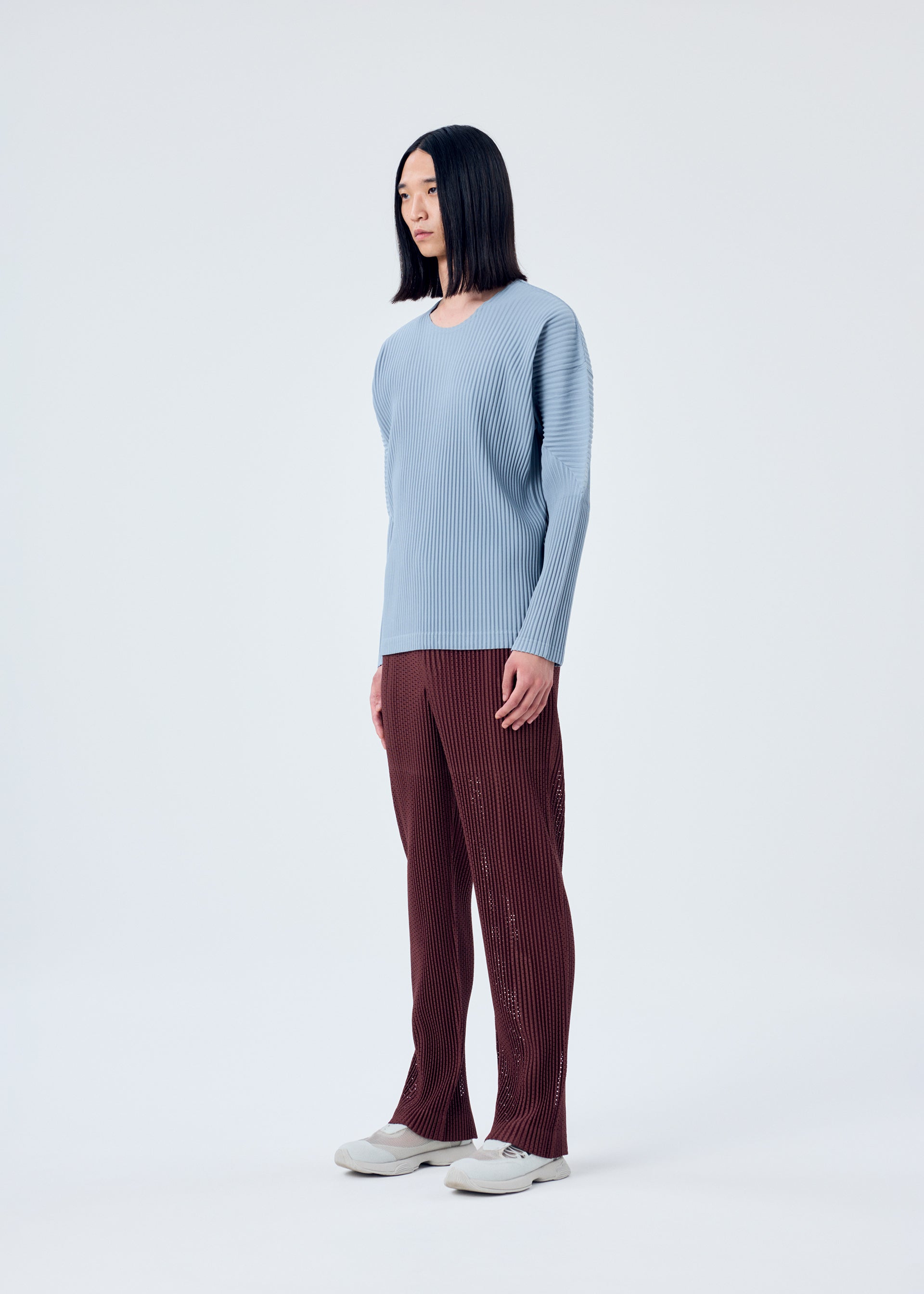 COLOR PLEATS、メンズ_トップス_トップ、着用画像2