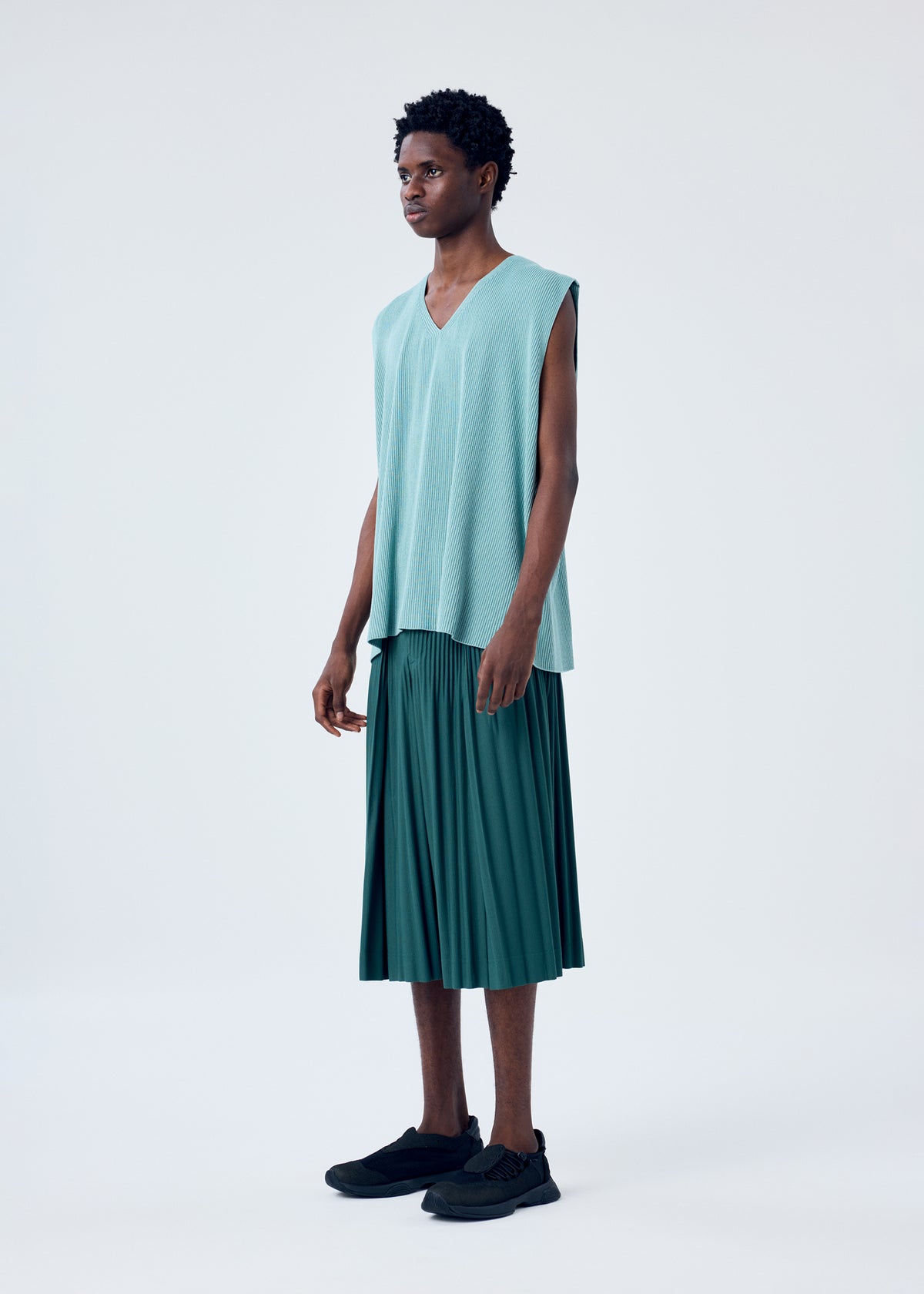 BASIC KNIT、メンズ_ニット、着用画像2
